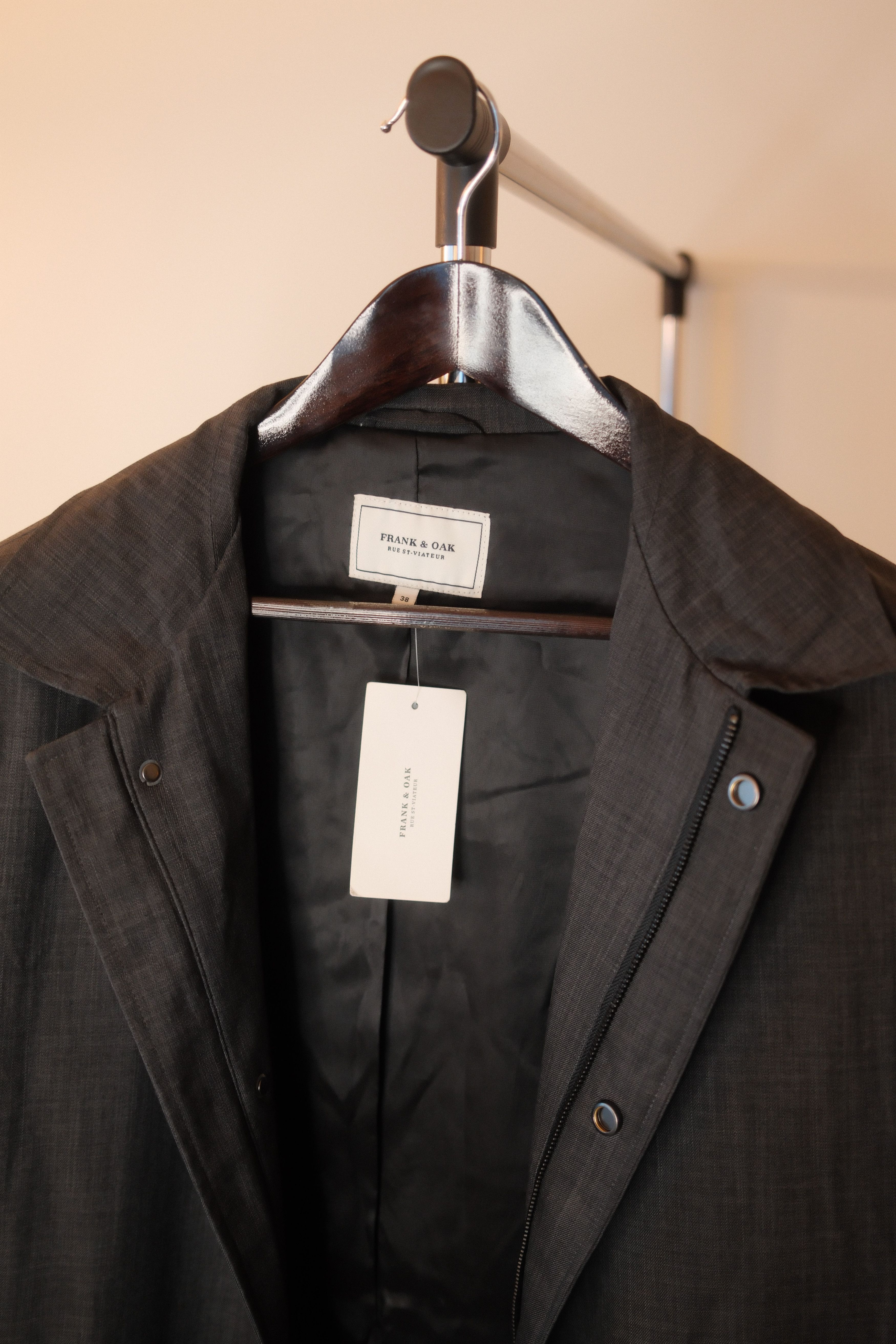 Frank & Oak Brand New - Technical Raincoat Size US M / EU 48-50 / 2 - 2 Thumbnail