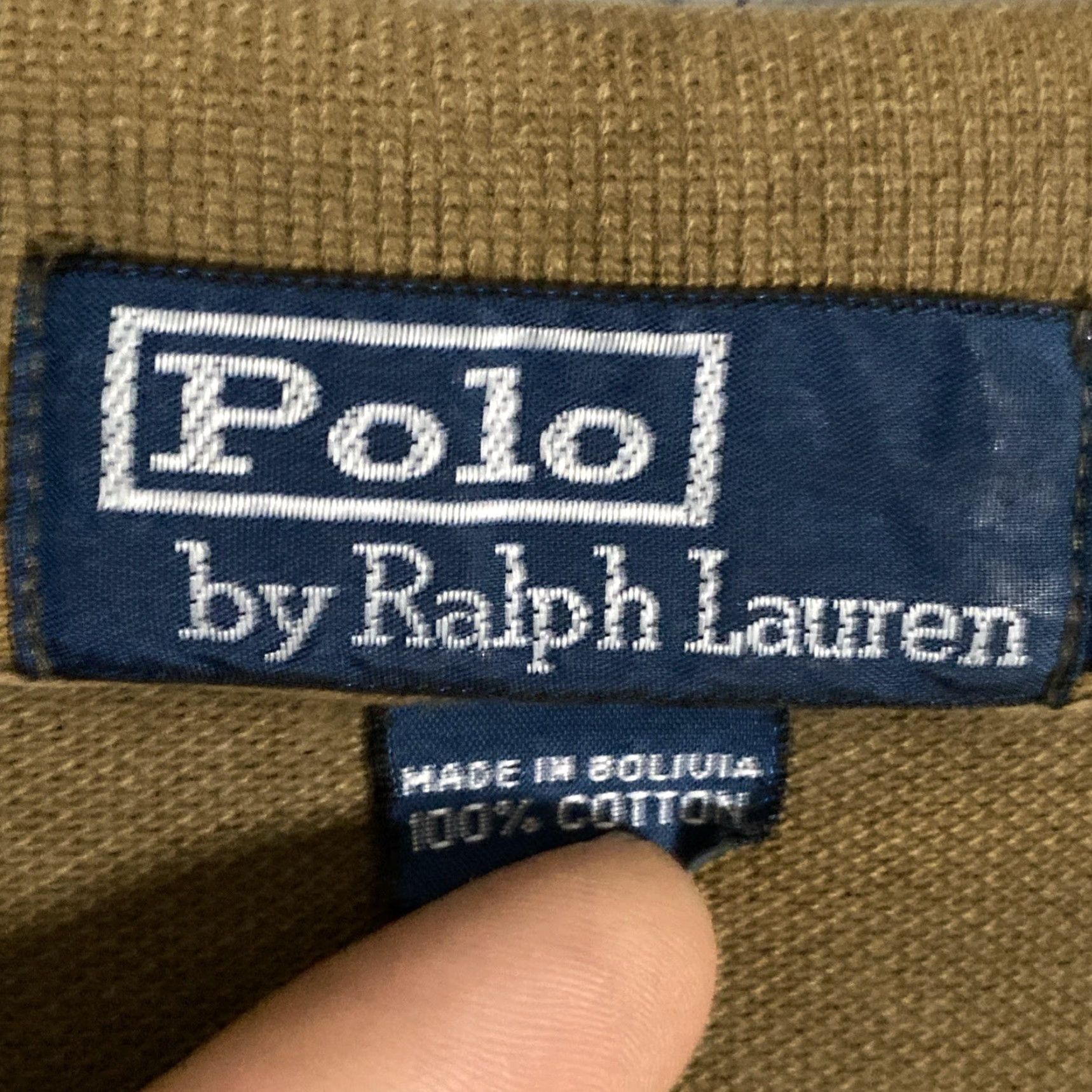 Ralph Lauren Vtg Polo Ralph Lauren Brown Shirt Maroon Pony Mens 2XL Slight Fade XXL 26x31 Size US XXL / EU 58 / 5 - 5 Thumbnail