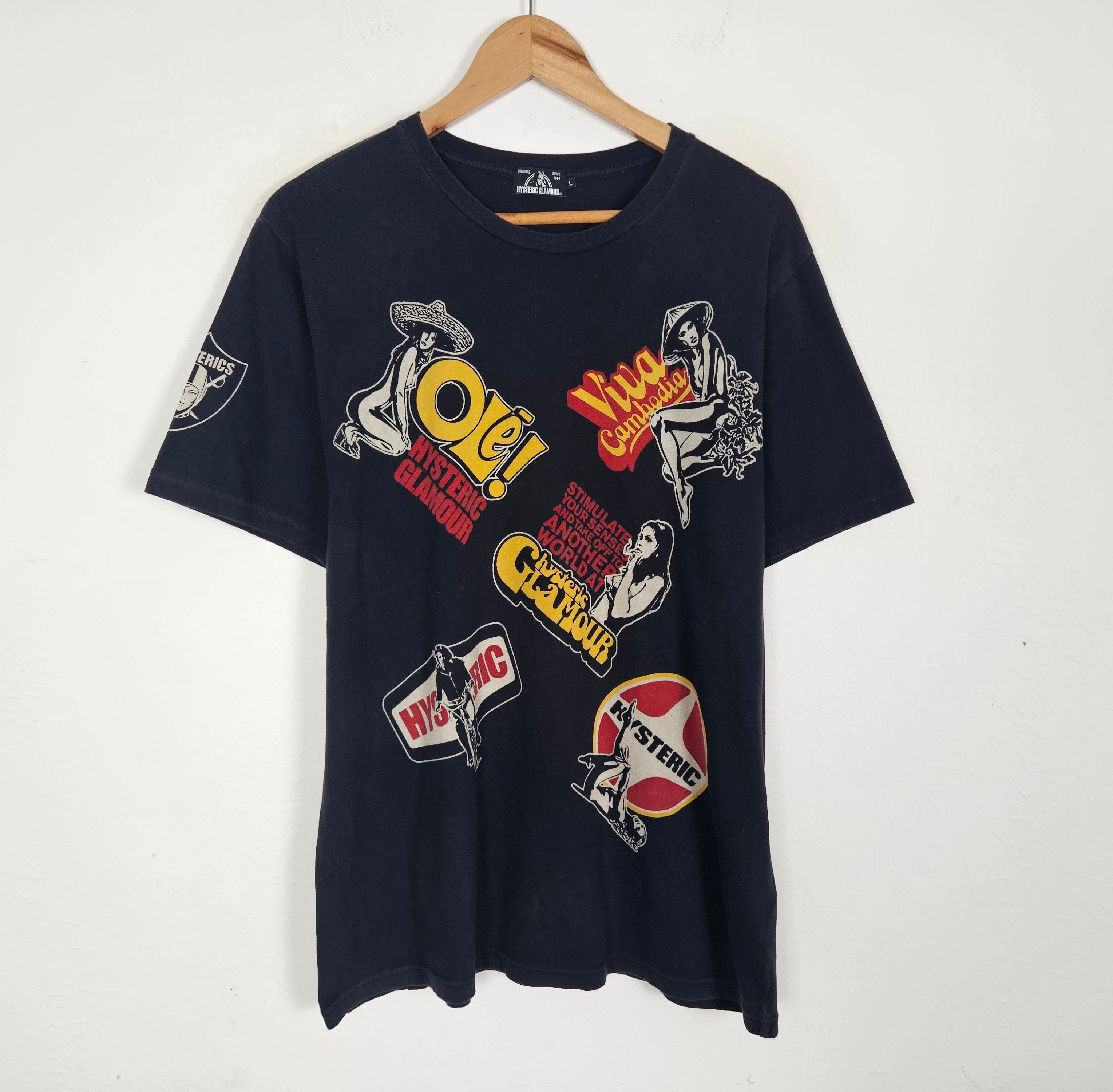 Hysteric Glamour Hysteric Glamour All over logo Raiders Shirt Size US L / EU 52-54 / 3 - 2 Thumbnail