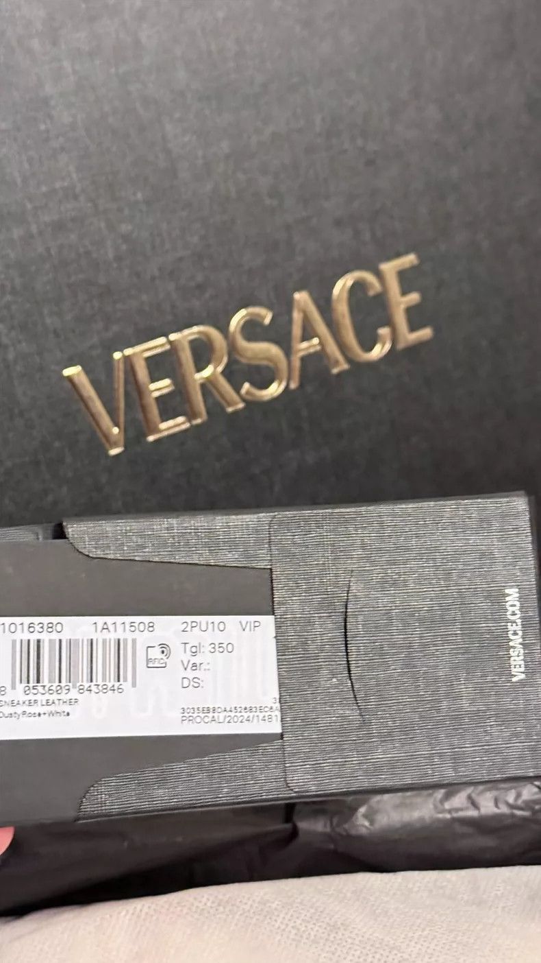 Versace Versace Crystal limited sneakers Size US 4.5 / IT 34.5 - 4 Thumbnail