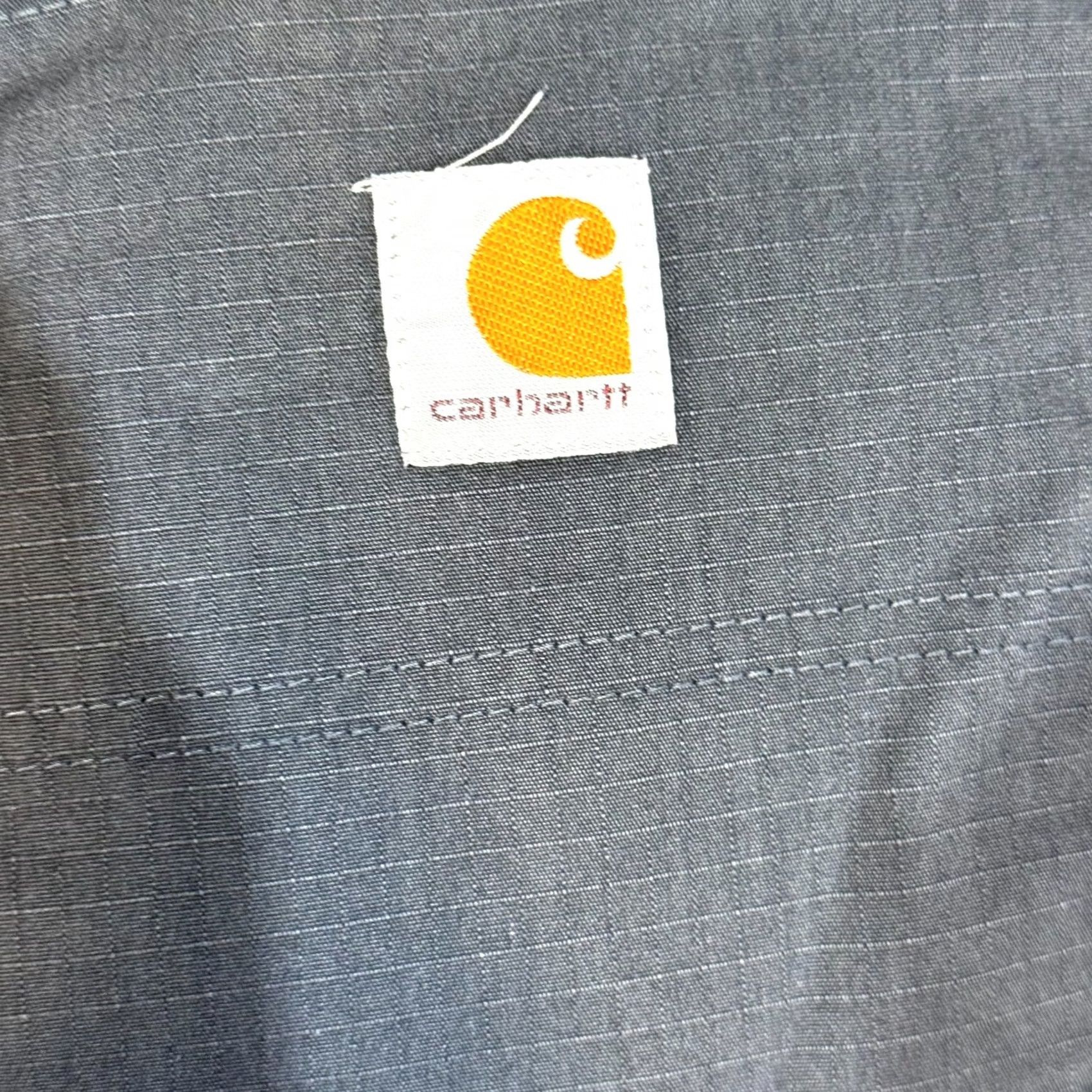 Carhartt Carhartt Pants Mens 34x32 Gray Ripstop Relaxed Fit Workwear Size US 34 / EU 50 - 5 Thumbnail