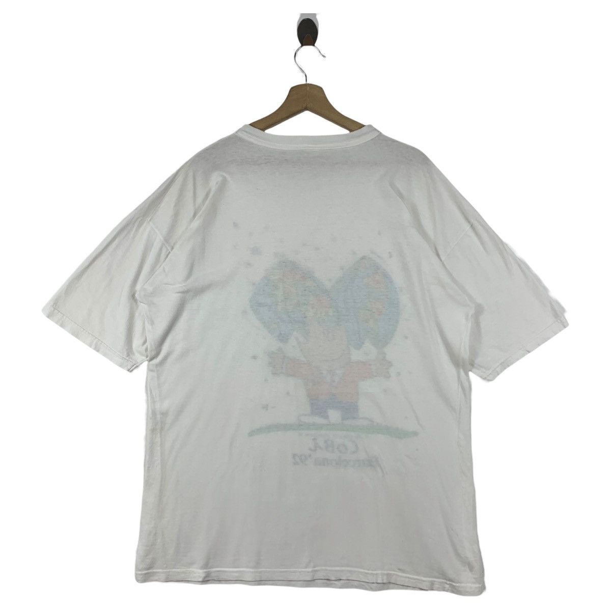 Vintage Vintage COBI barcelona 92 maskot tee shirt Size US XL / EU 56 / 4 - 4 Thumbnail