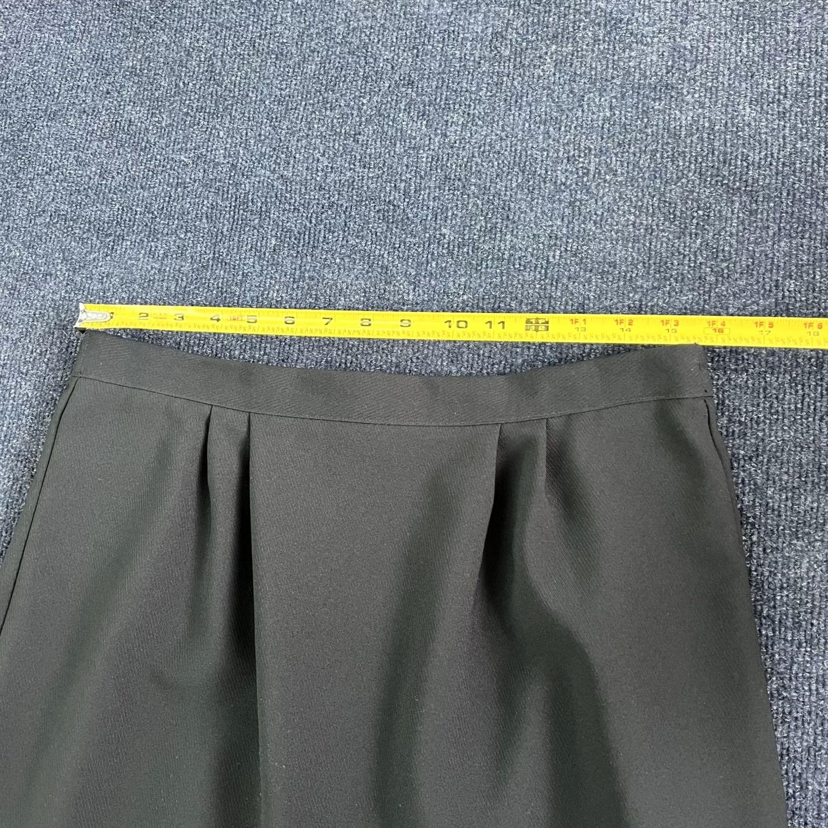 Vintage VINTAGE Black Pencil Skirt Womens 14 Knee Length Lined Workwear Office Made USA Skirt Womens 14 Knee Length Black Lined Workwear Office USA Size 36" / US 14 / IT 50 - 5 Thumbnail