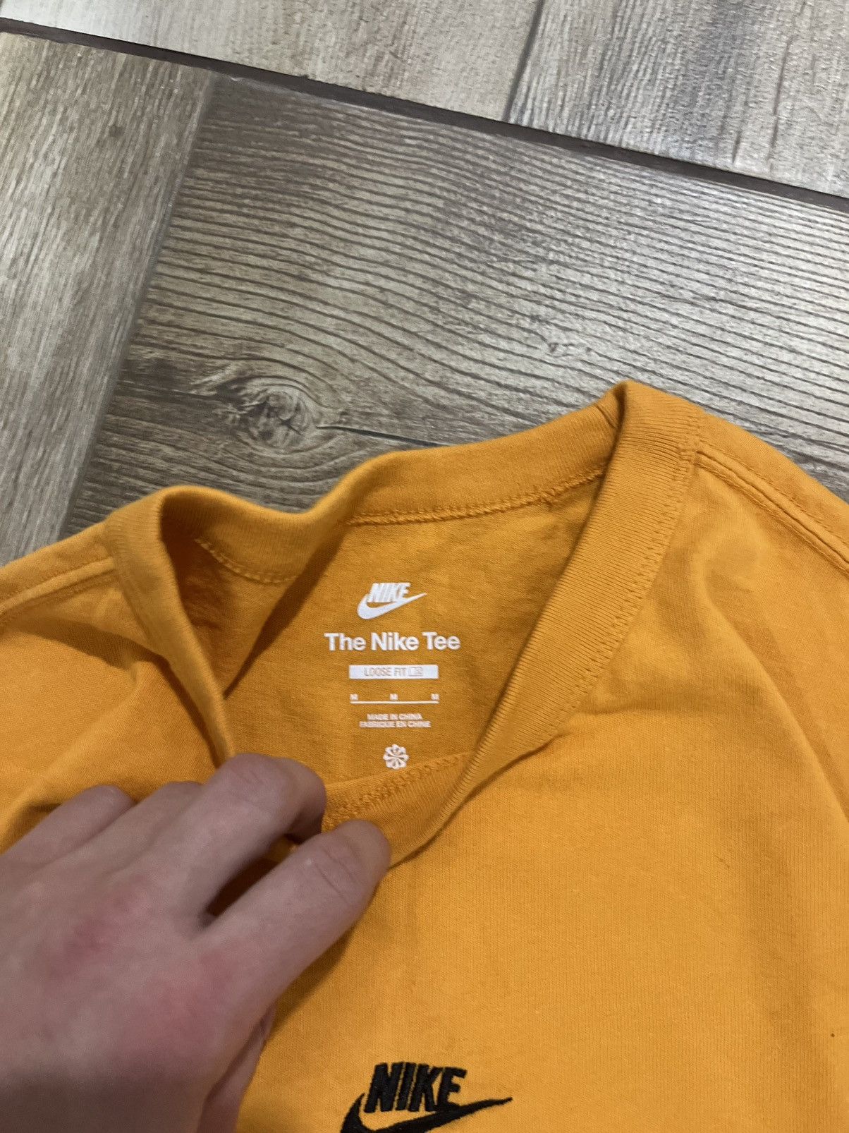 Nike Nike Tee — Golden Yellow Size US L / EU 52-54 / 3 - 6 Thumbnail