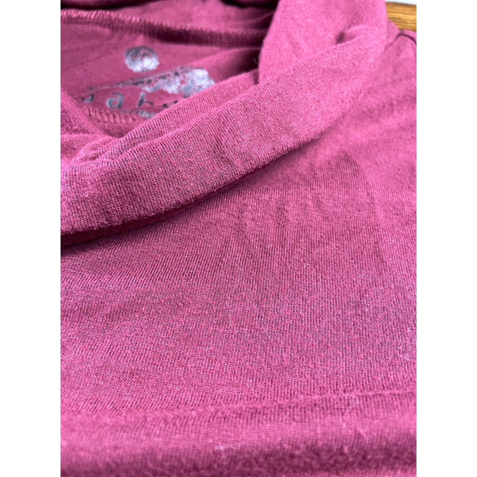 Vintage Sahalia Sweater Women’s Medium Burgundy Cowl Neck Pullover Long Sleeve Shirt Size M / US 6-8 / IT 42-44 - 6 Thumbnail