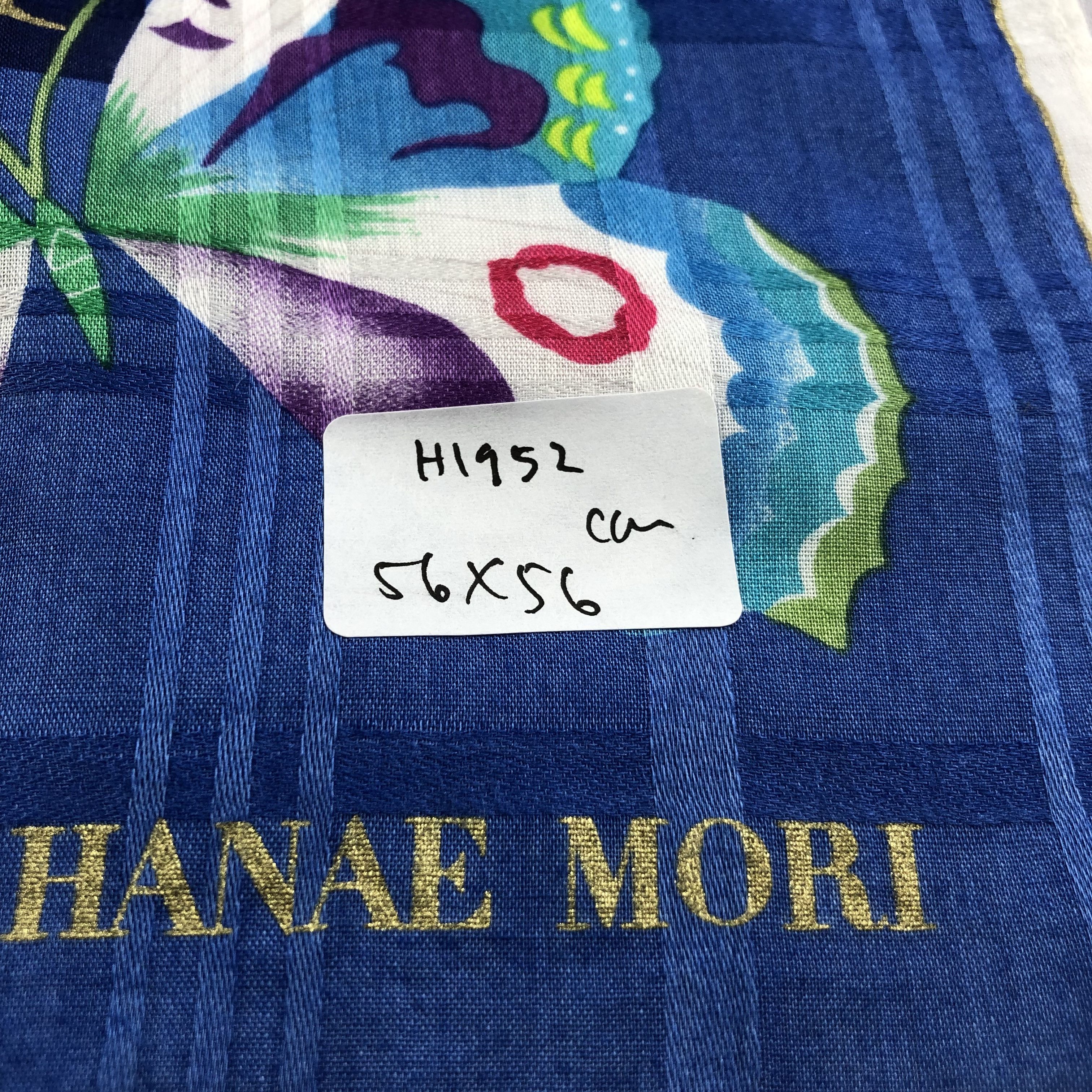 Hanae Mori Hanae Mori Handkerchief Neckerchief Bandana H1952 Size ONE SIZE - 7 Thumbnail
