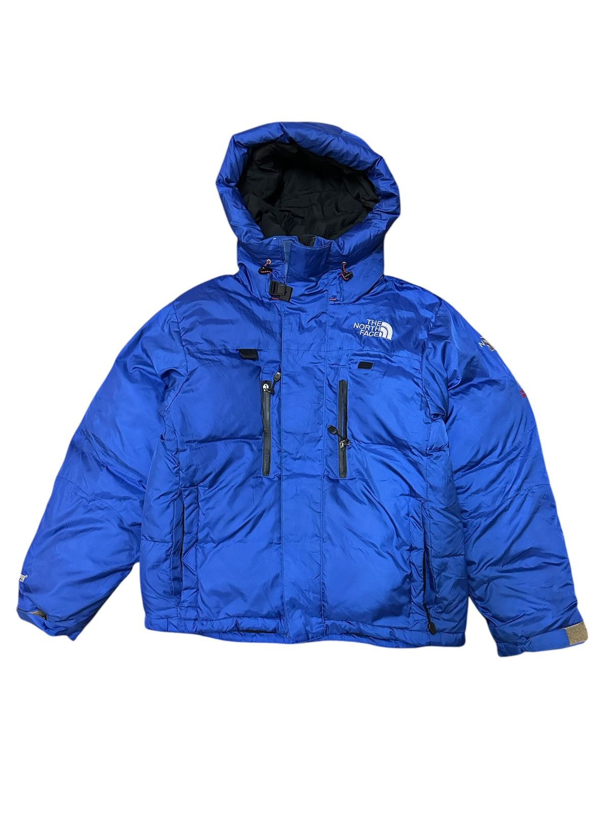 The North Face Vintage The North Face Puffer Bomber Hooded Zip Up Jacket Size US M / EU 48-50 / 2 - 1 Thumbnail