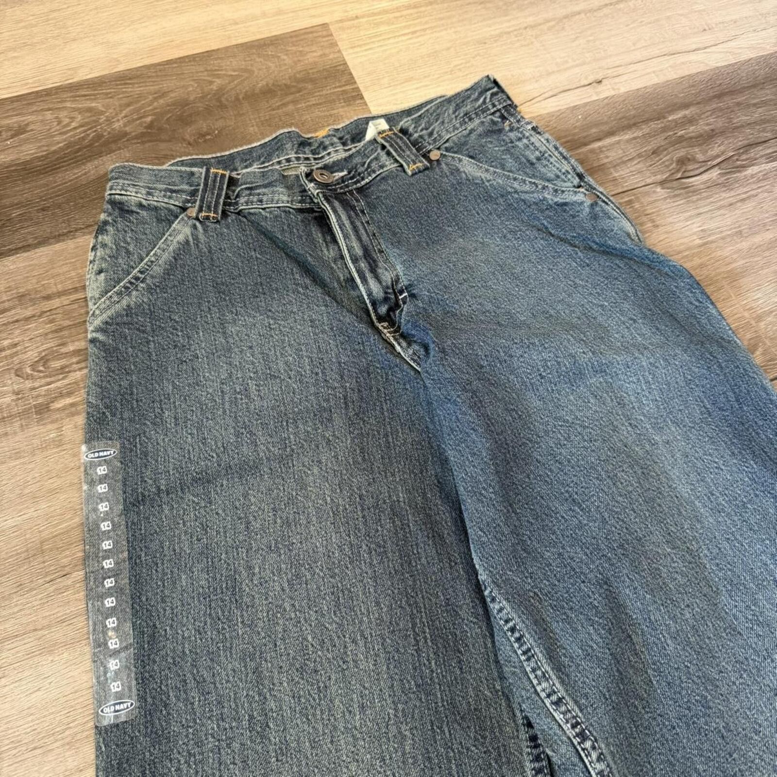 Old Navy Vintage Deadstock old navy baggy women’s jeans 2003 14 28x28 Size 28" / US 6 / IT 42 - 1 Thumbnail