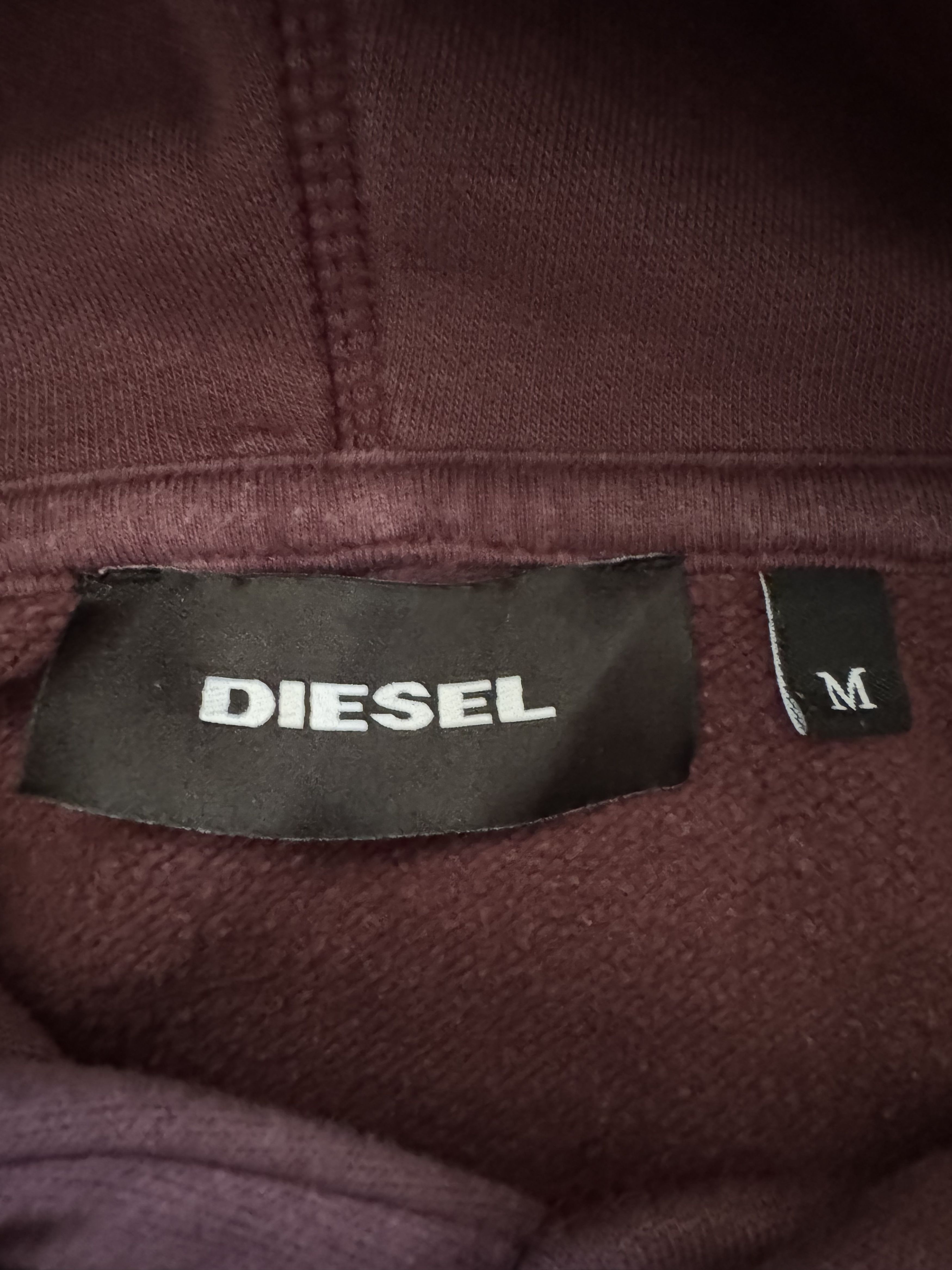 Diesel Vintage Diesel Y2K Big Logo Avantgarde Hoodie Size US S / EU 44-46 / 1 - 4 Thumbnail