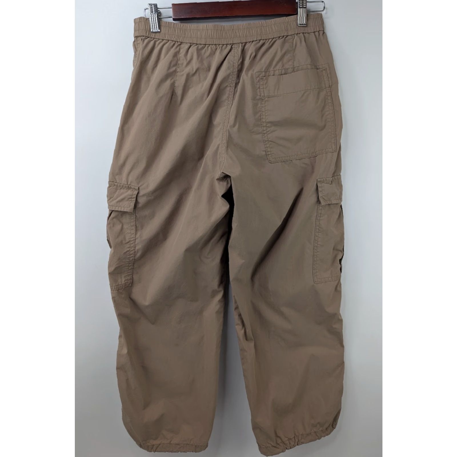 Uniqlo Uniqlo Pants Cargo Women S Brown Beige Easy Drawstring Regular Size S 458340 Size 28" / US 6 / IT 42 - 7 Thumbnail