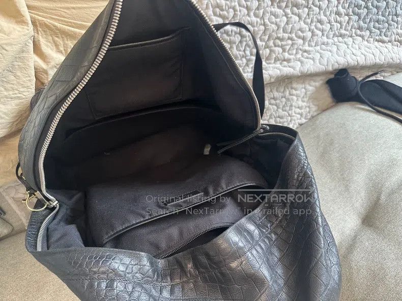 Saint Laurent Paris Saint Laurent Paris Personal Use Bag with烫印 Logo Crocodile Size ONE SIZE - 8 Thumbnail