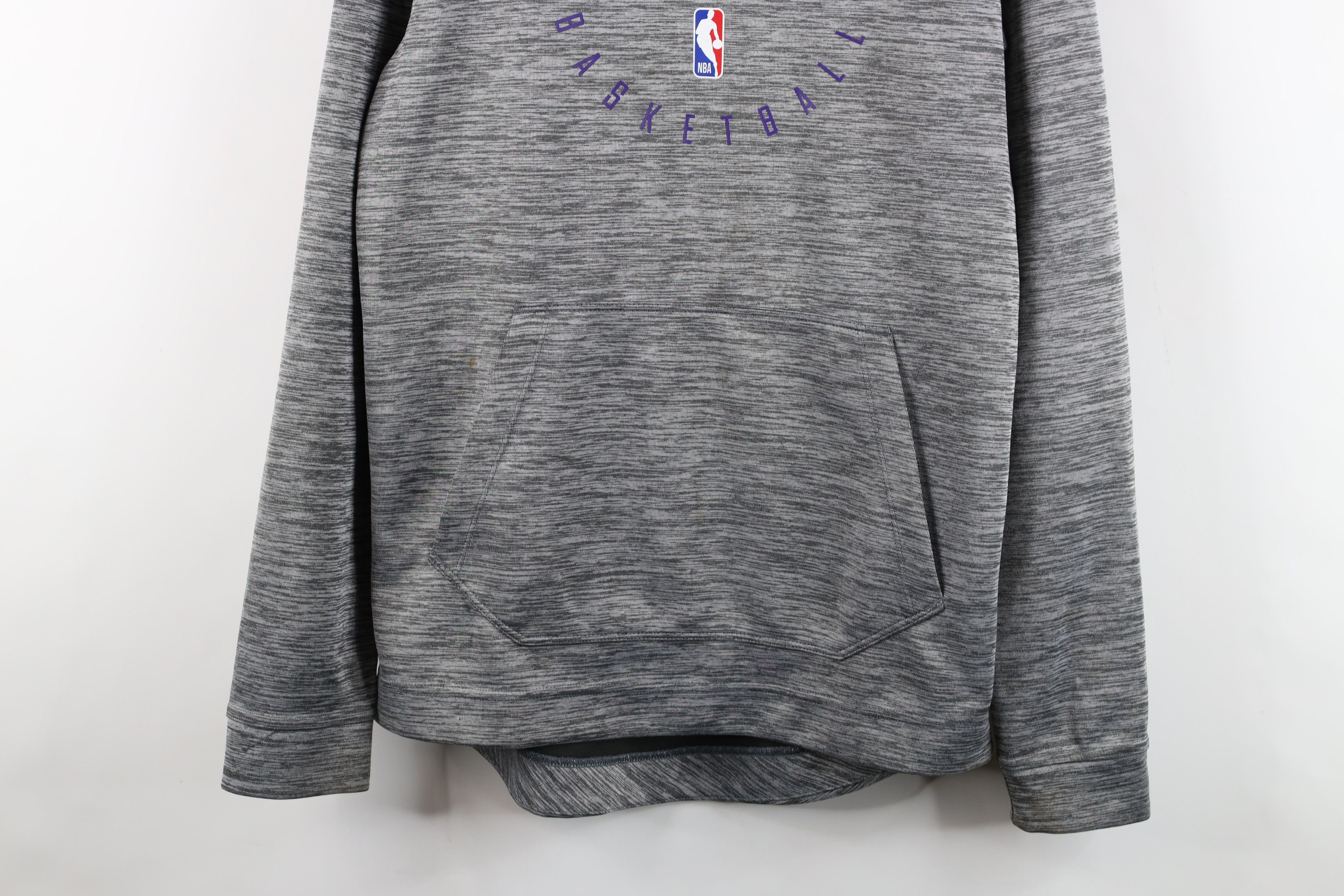 Nike × Vintage Nike NBA Authentics Lakers Basketball Hoodie Sweatshirt Size US S / EU 44-46 / 1 - 3 Thumbnail