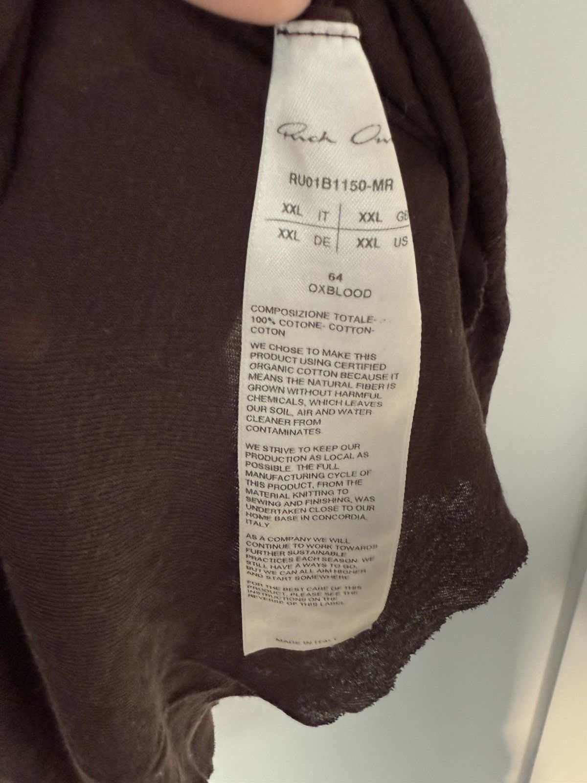 Rick Owens NEW RICK OWENS TANK Size US XXL / EU 58 / 5 - 2 Thumbnail