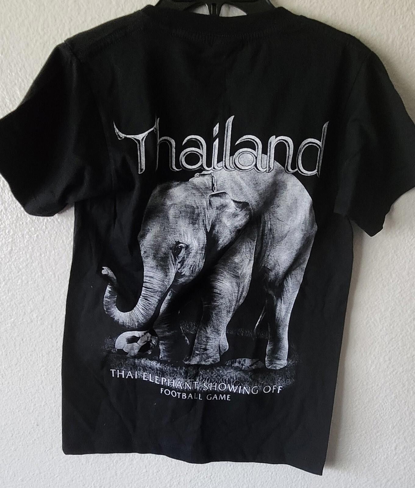 Designer T Shirt Elephant Crew Neck Short Sleeve Clothes Adult Size US S / EU 44-46 / 1 - 3 Thumbnail