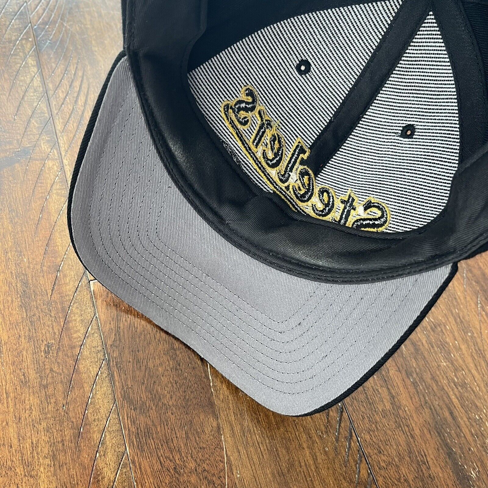 Twins Enterprise Inc. Vtg Pittsburgh Steelers Twins Enterprise SnapBack 30% Wool Size ONE SIZE - 8 Thumbnail