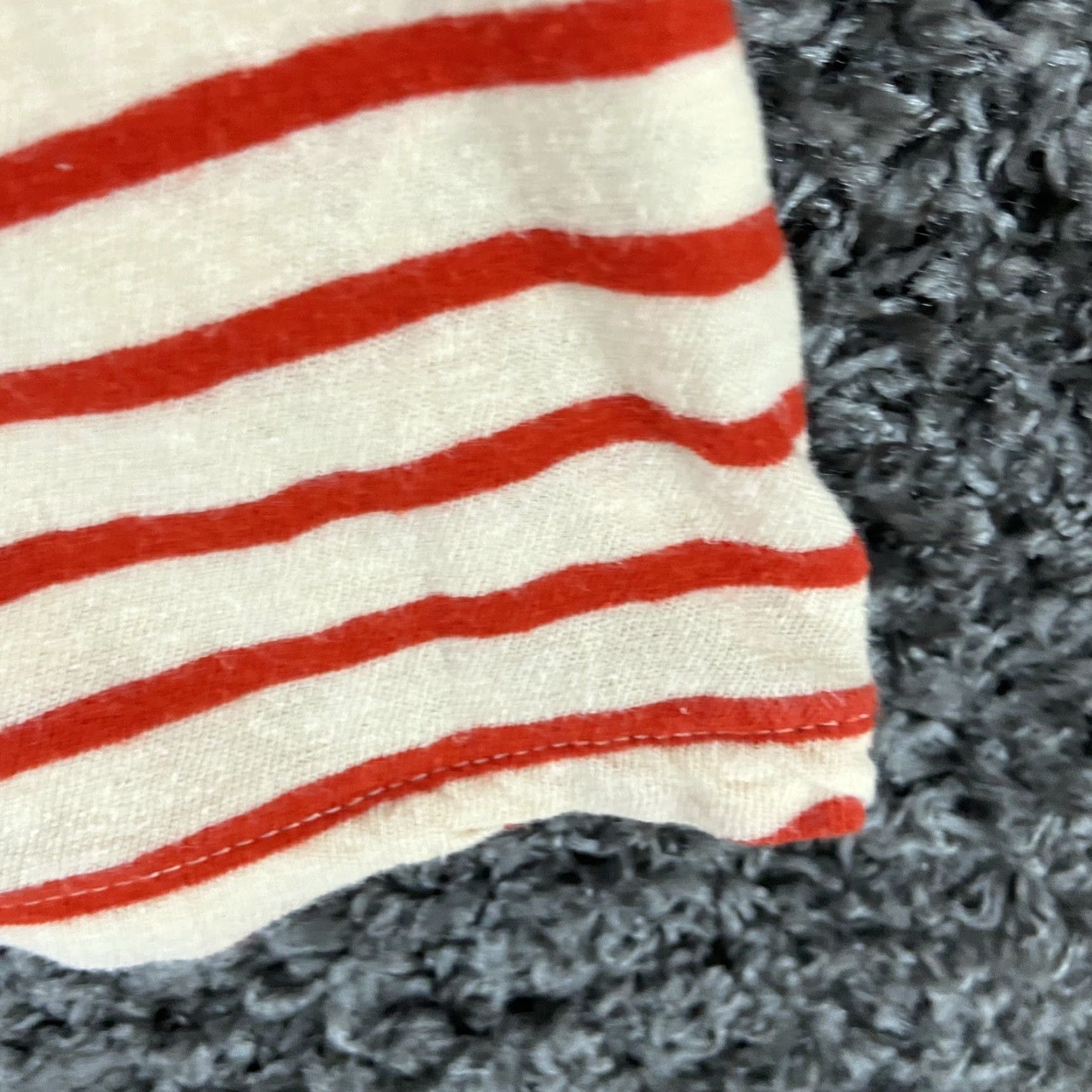 Madewell Madewell Blouse Women’s XXS Short Sleeves Multicolor Striped White Red Colorful Colorful Mens? No gender. End with Women or Girls if applicable. Size XXS / US 00 / IT 34 - 5 Thumbnail