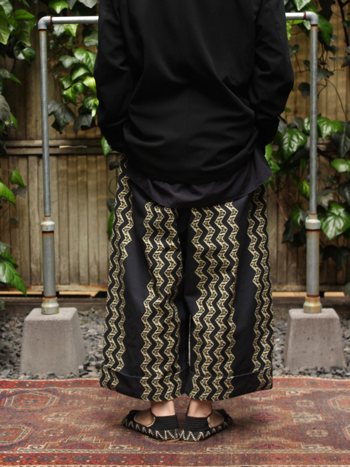 Nicholas Daley Calypso zig-zag weave long shorts Size US 28 / EU 44 - 5 Thumbnail