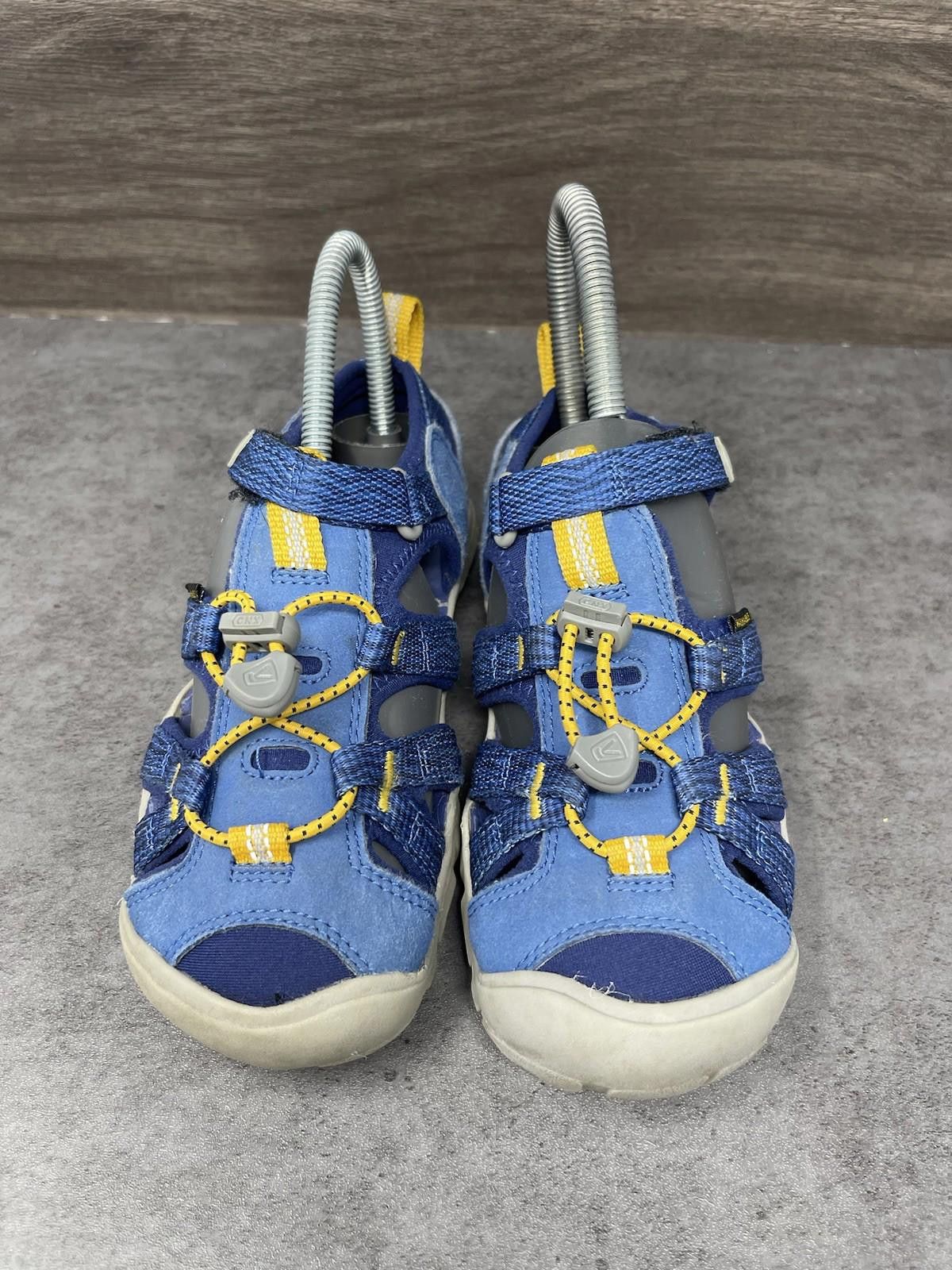 KEEN KEEN Seacamp Sandals Kids Size 13 Toddler Blue Closed Toe Size US 13 / EU 46 - 3 Thumbnail
