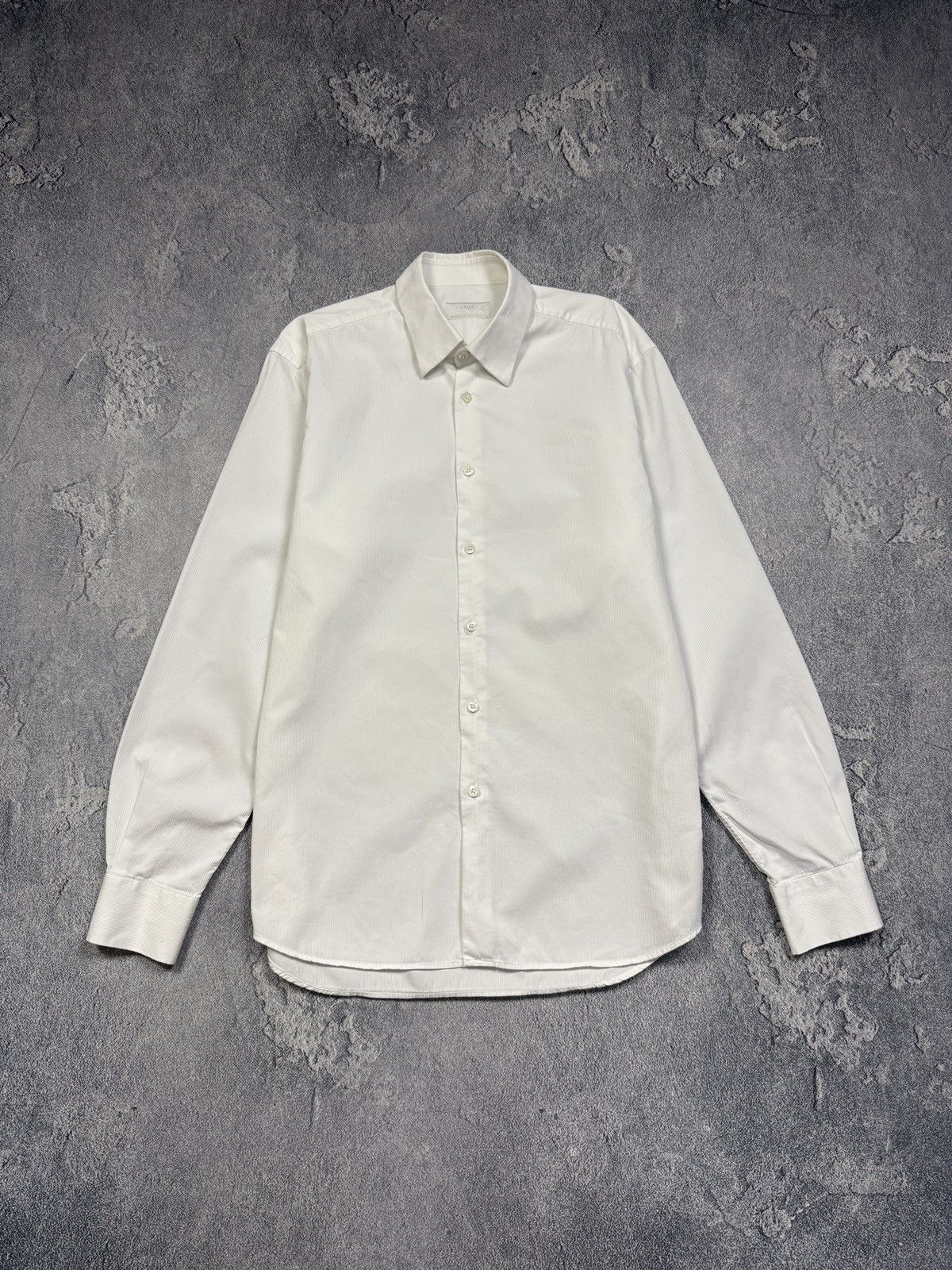 Prada Prada White Shirt Size 42 Size US L / EU 52-54 / 3 - 1 Thumbnail