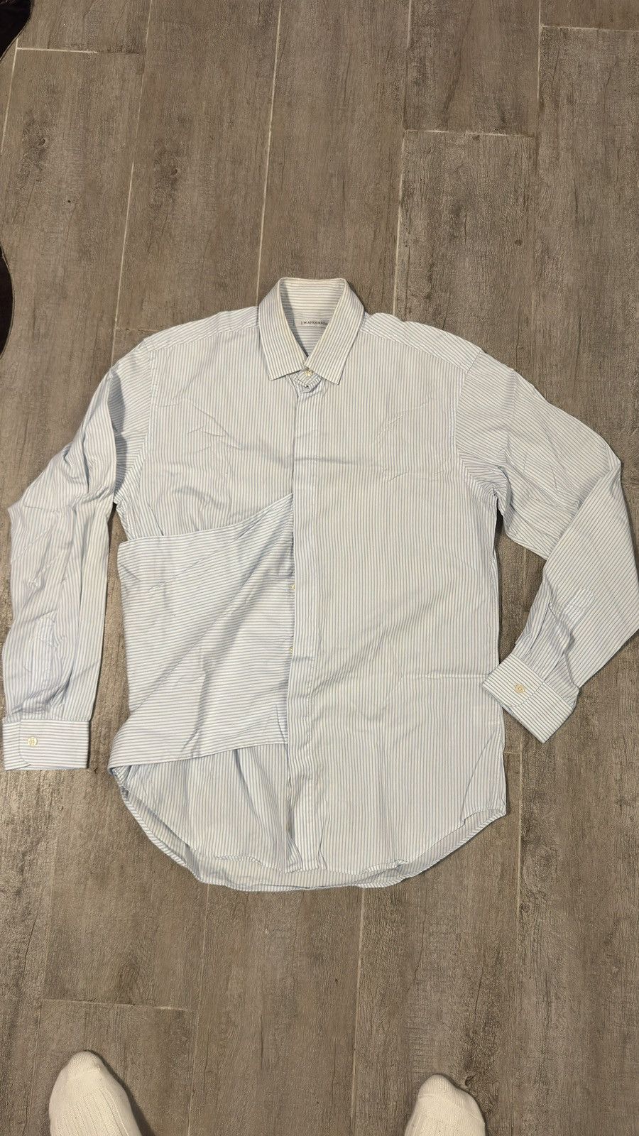 JW Anderson JW Anderson strip men shirt size L Size US L / EU 52-54 / 3 - 6 Thumbnail