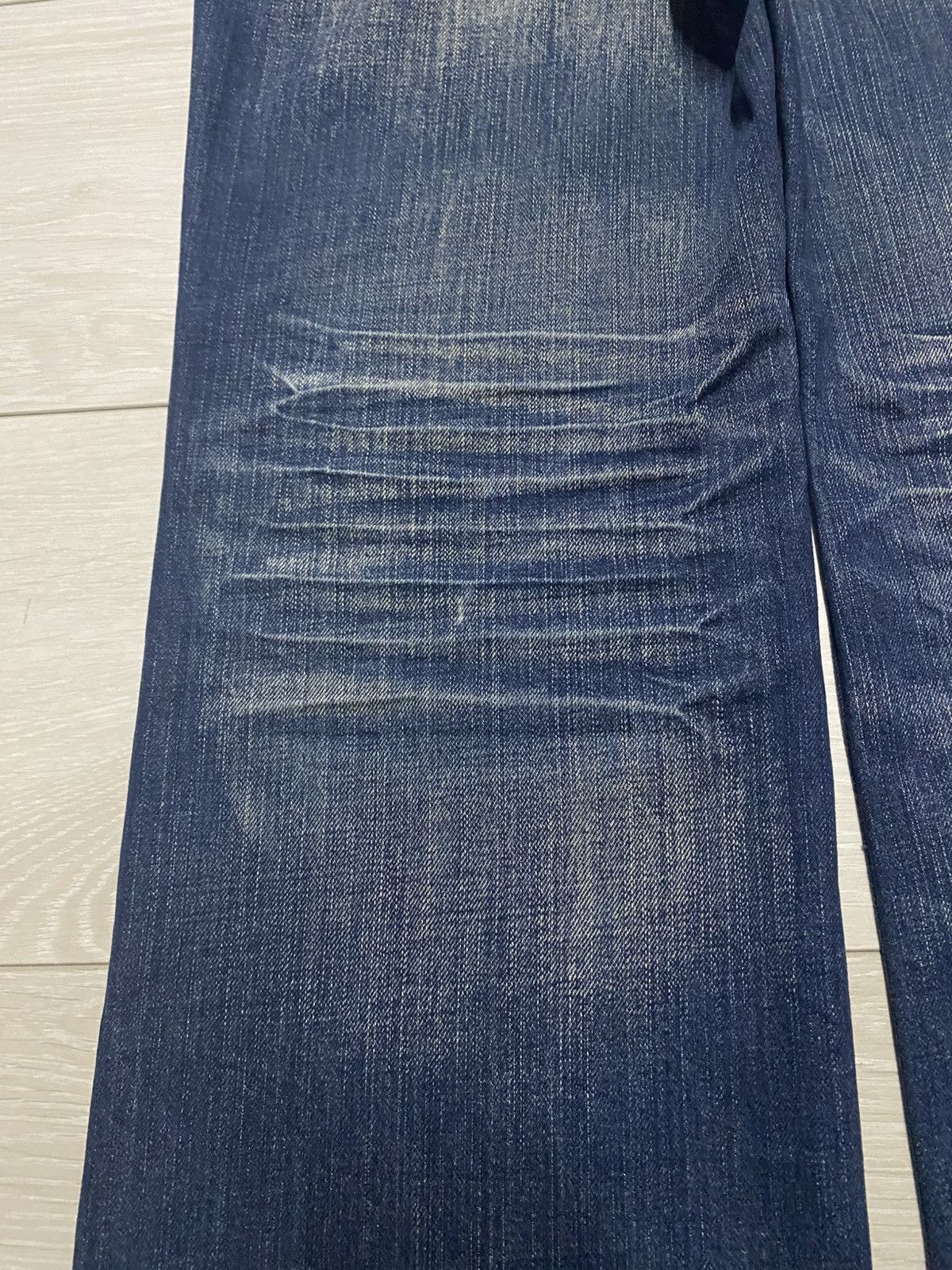 If Six Was Nine Vintage Nicole Club For Men Distressed BootCut Flare Jeans Size US 33 - 13 Thumbnail