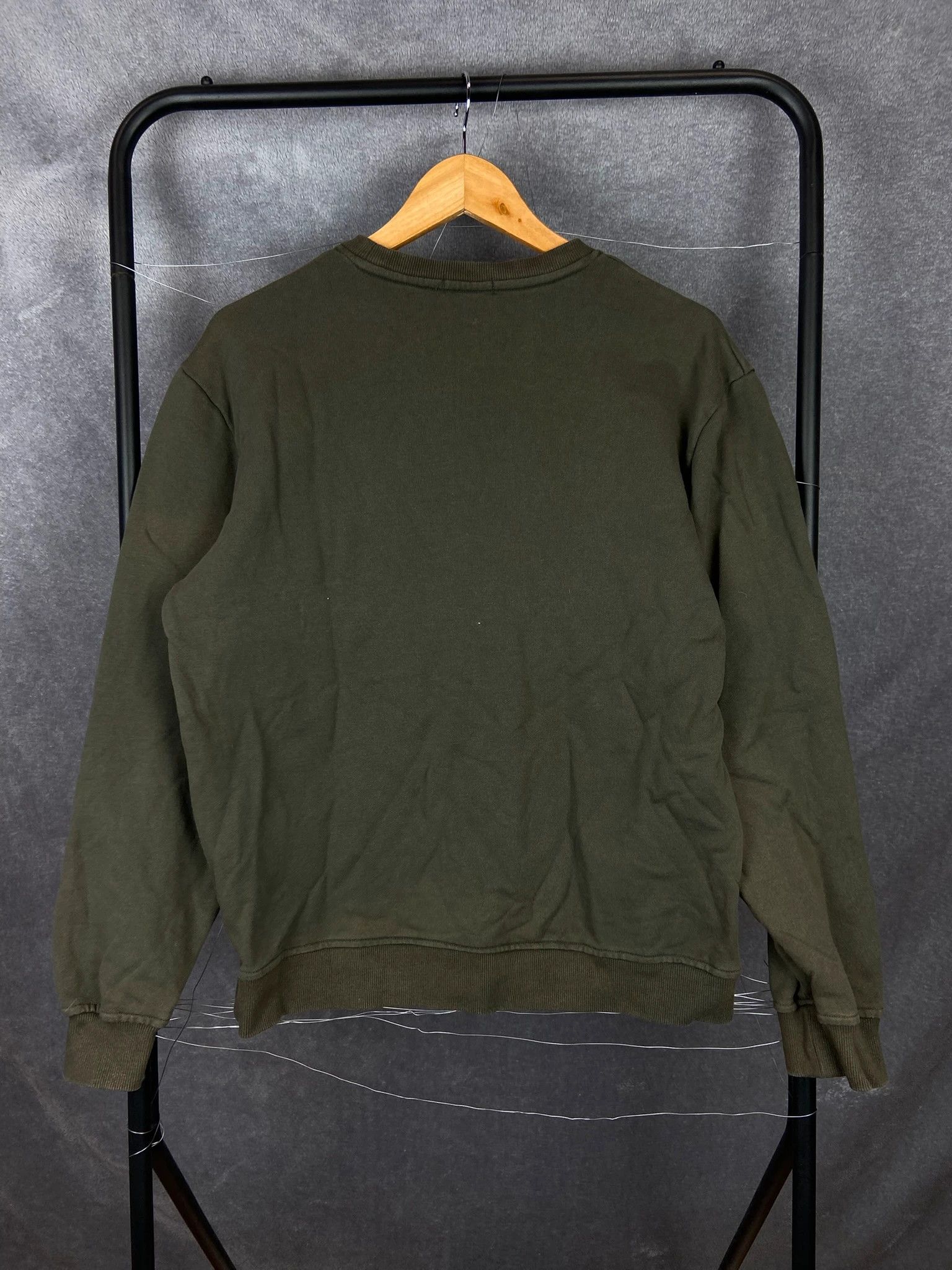 Kenzo Crewneck Kenzo Paris khaki minimal designer logo piece Size US L / EU 52-54 / 3 - 4 Thumbnail