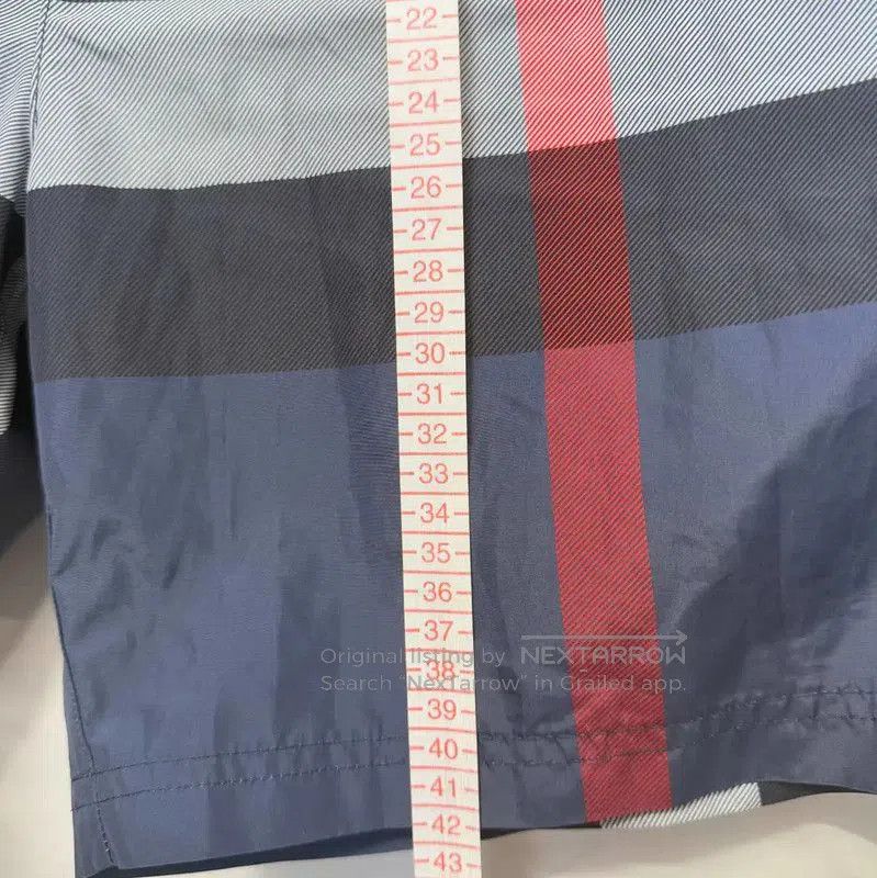 Burberry Burberry Men's Summer Blue Checkered Shorts. Size US 32 / EU 48 - 4 Thumbnail