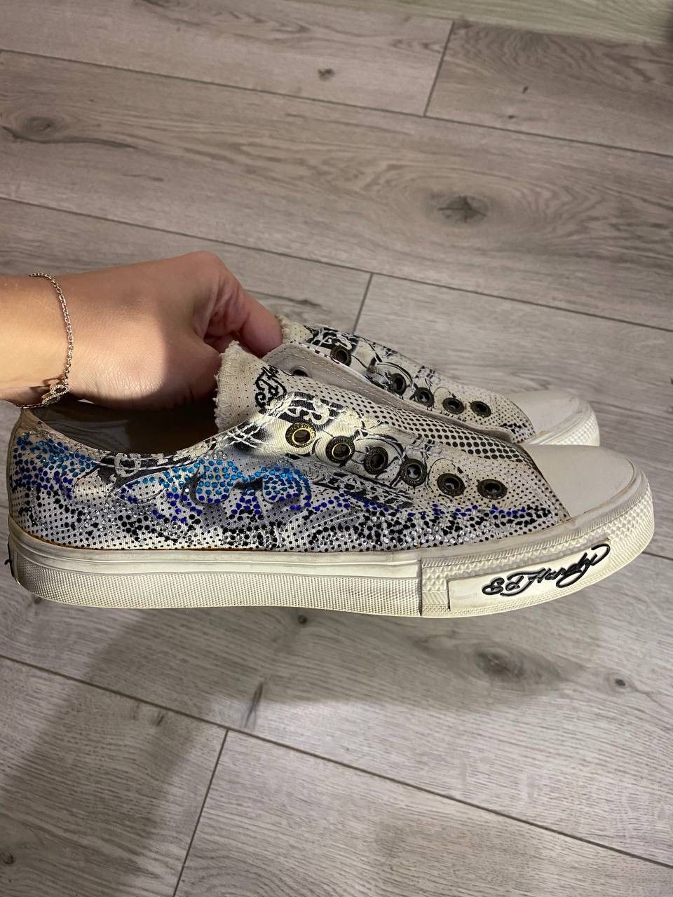 Ed Hardy Ed hardy shoes Size US 7 / IT 37 - 2 Thumbnail