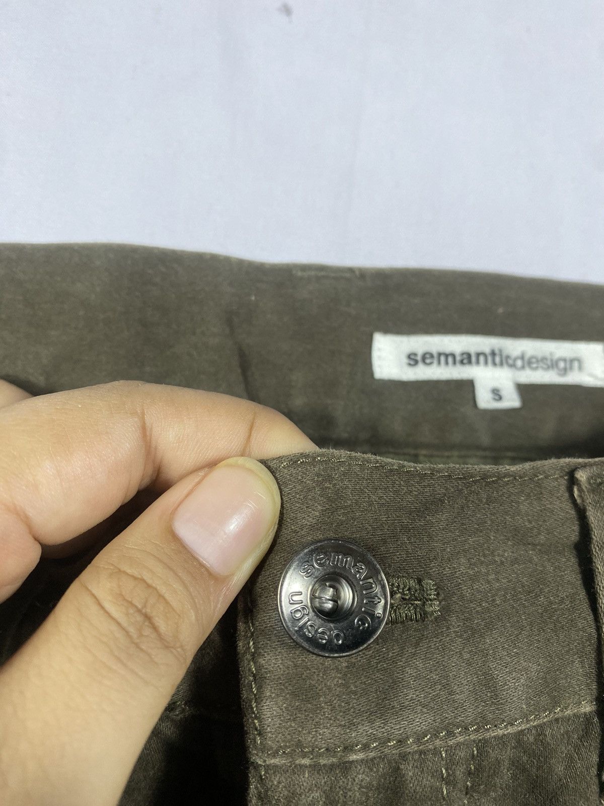 semanticdesign Smantic design Gothic bondage multi pocket punk style Size US 29 - 7 Thumbnail
