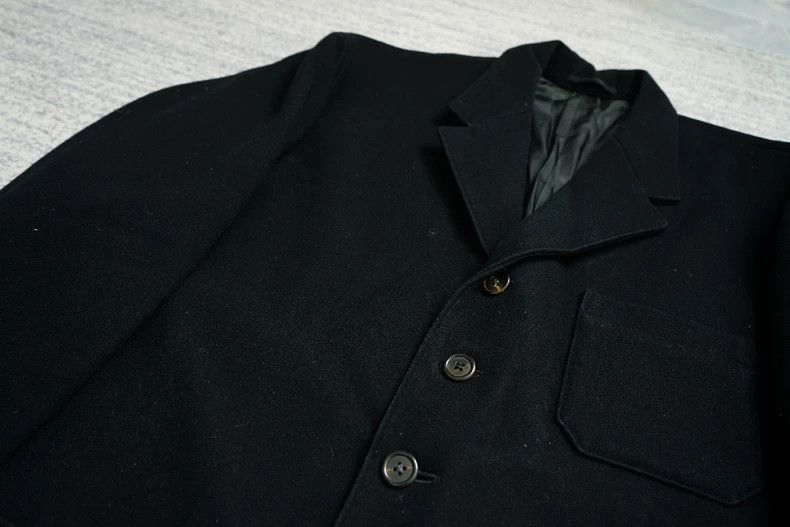 Yohji Yamamoto Yohji Yamamoto Yohji Yamamoto Orange Oversized Wool Coat Size US S / EU 44-46 / 1 - 3 Thumbnail