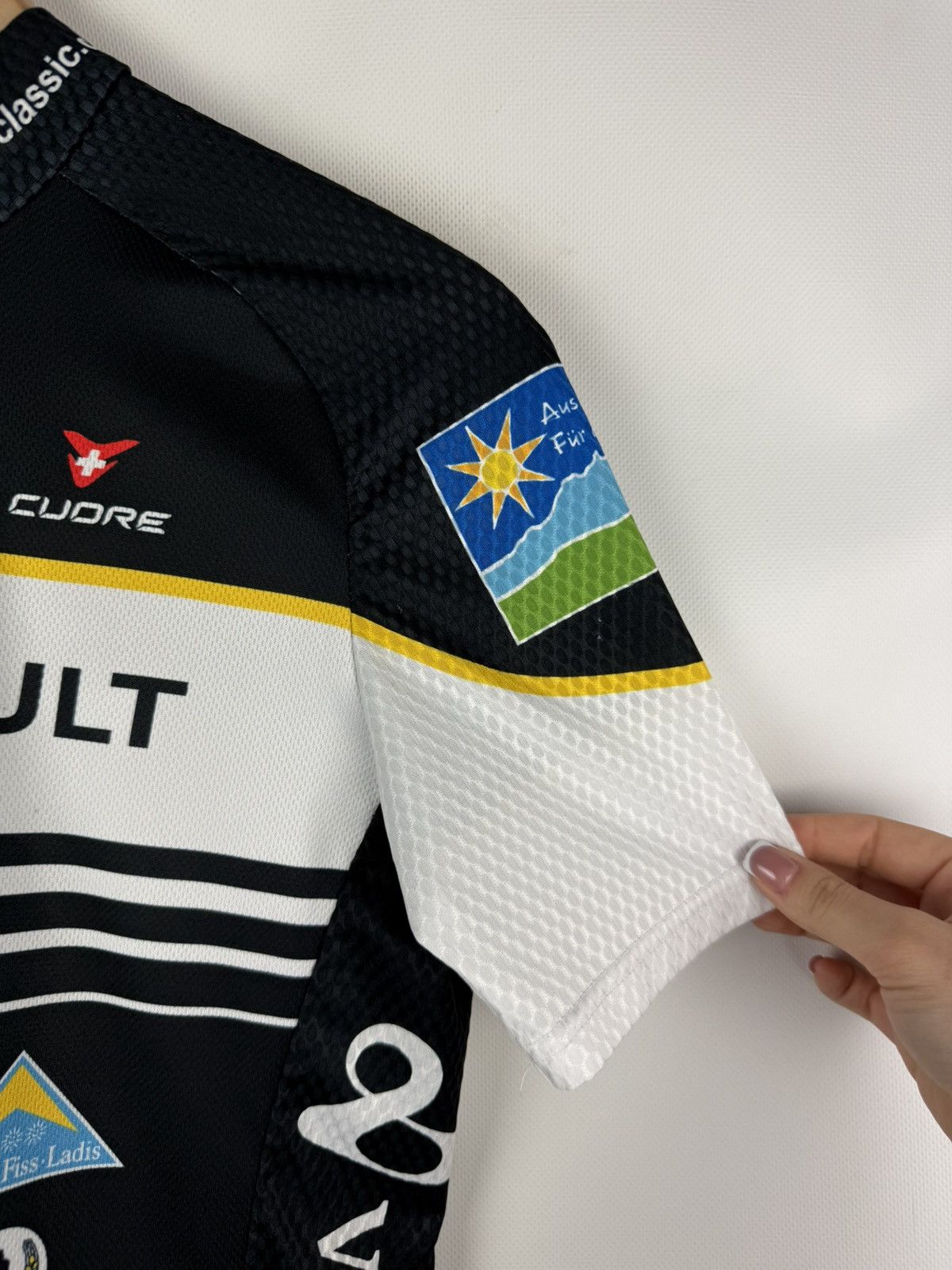Other Cudre Santis Classic Renault Full Zip Cycling Jersey Shirt Size US M / EU 48-50 / 2 - 10 Thumbnail
