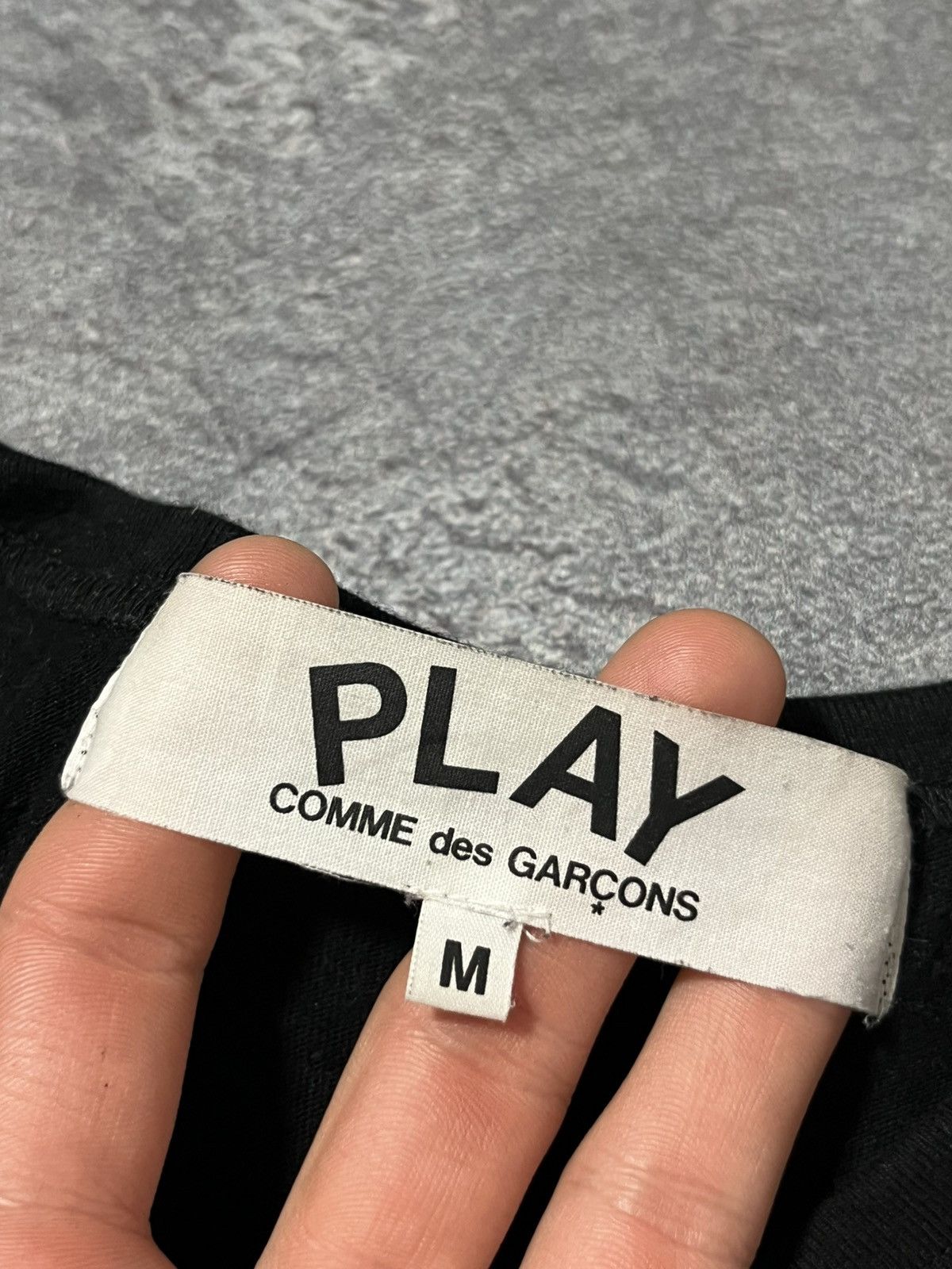 Comme des Garcons PLAY Play Comme des Garsons Big Logo Shirt Size US M / EU 48-50 / 2 - 3 Thumbnail
