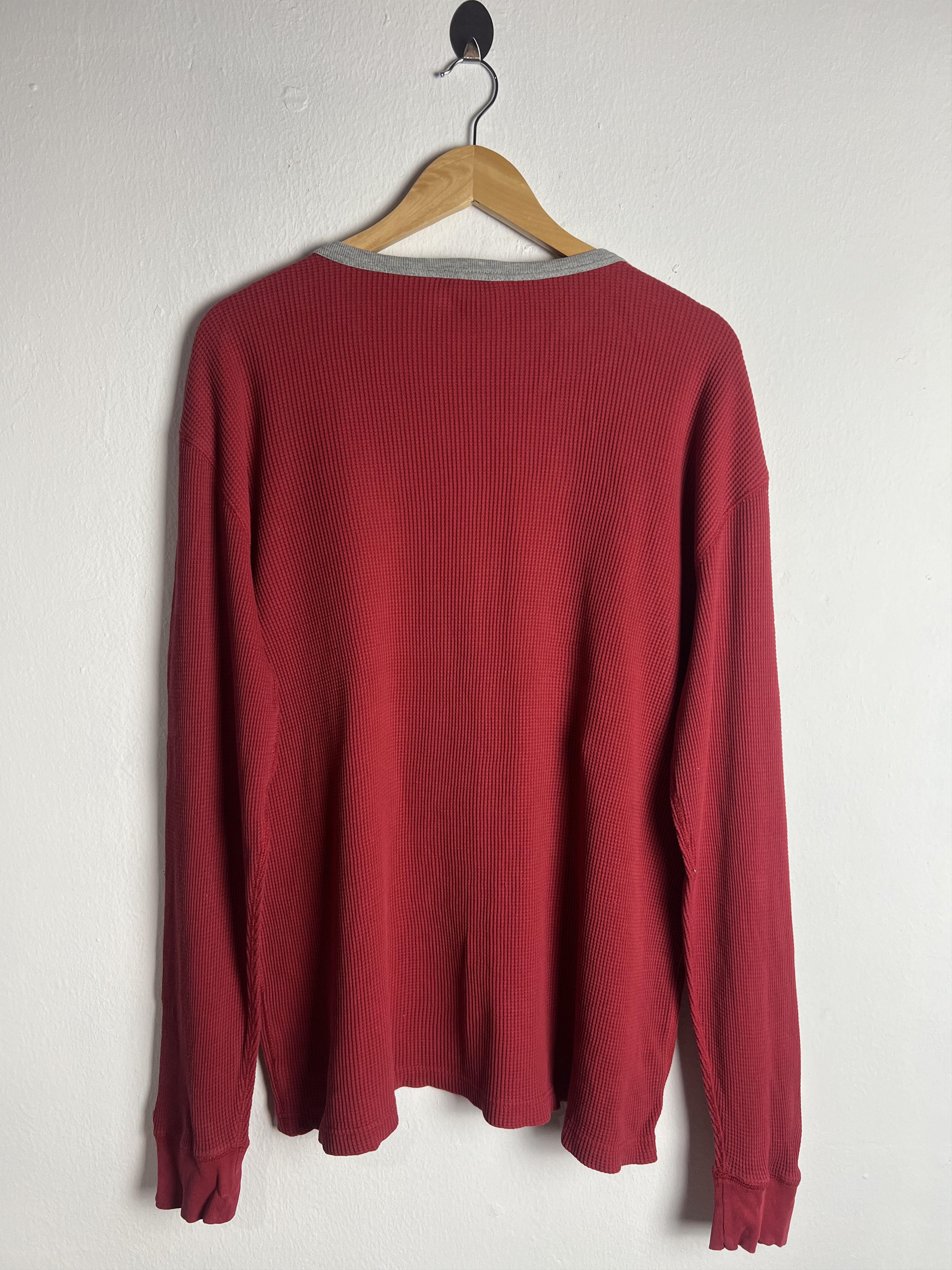 Polo Ralph Lauren Vintage Polo Jeans CO. Ralph Lauren Thermal Long Sleeve Size US M / EU 48-50 / 2 - 2 Thumbnail