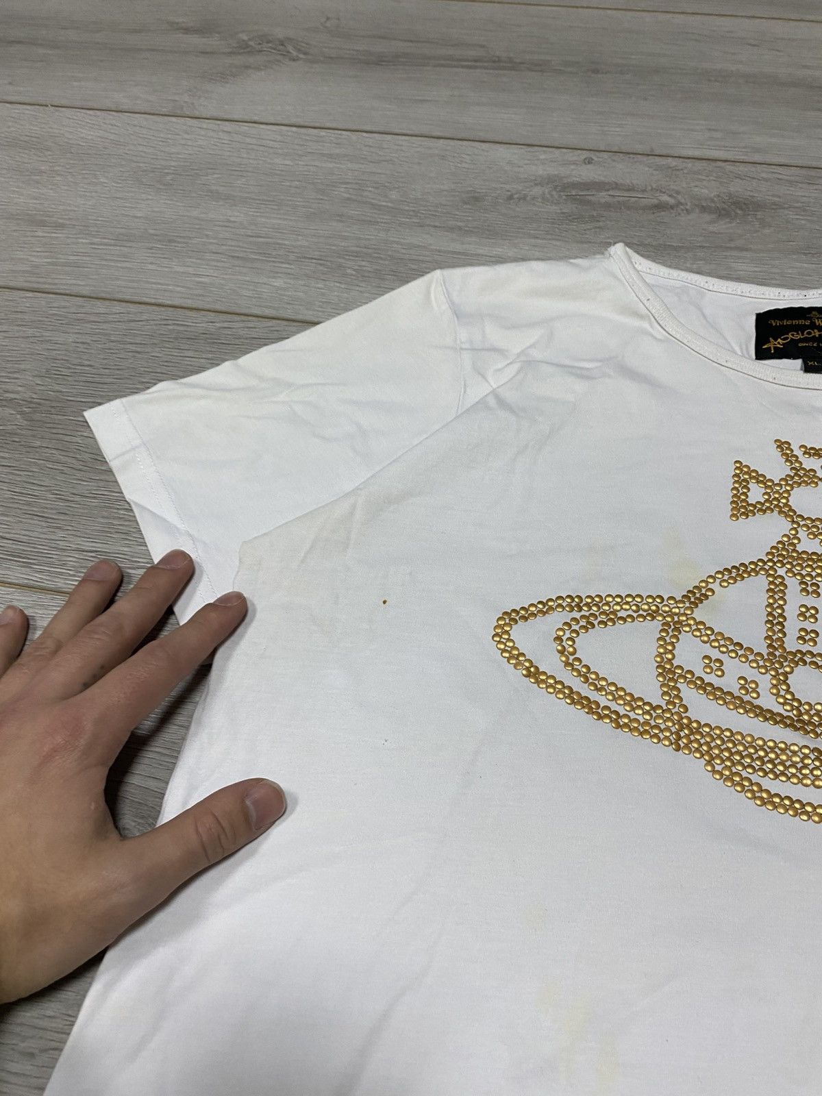 Vivienne Westwood Vivienne Westwood big orb dots t-shirt Size US XL / EU 56 / 4 - 4 Thumbnail
