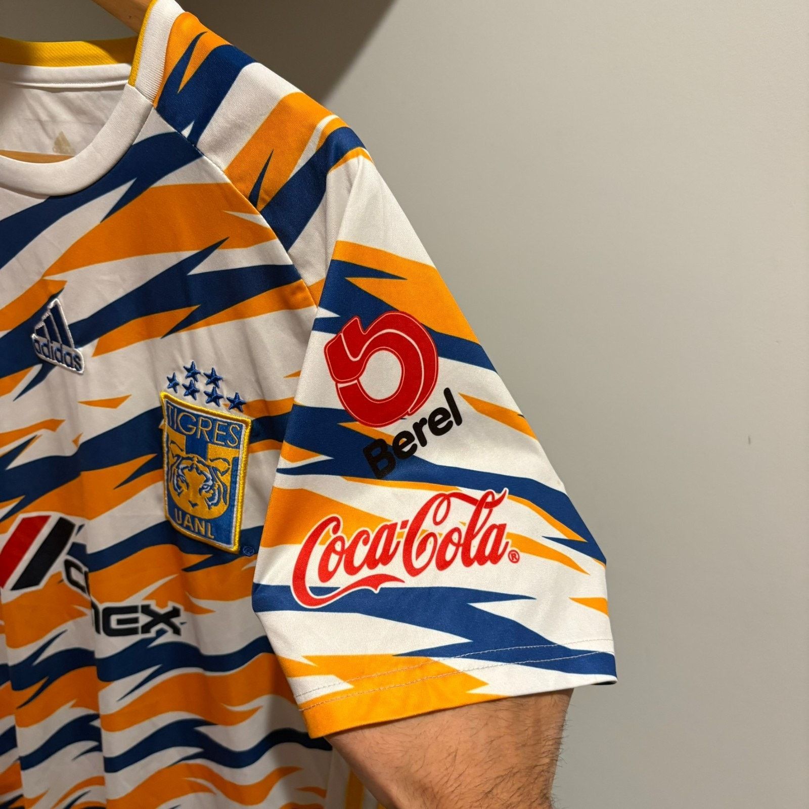 Adidas Adidas Tigres UANL 2018 Soccer Jersey Men's Size M Size US M / EU 48-50 / 2 - 3 Thumbnail