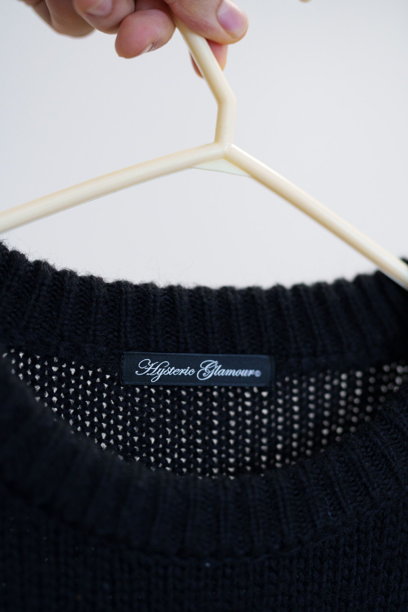 Hysteric Glamour Hysteric Glamour AW18 Cable Knit Sweater Size US L / EU 52-54 / 3 - 3 Thumbnail