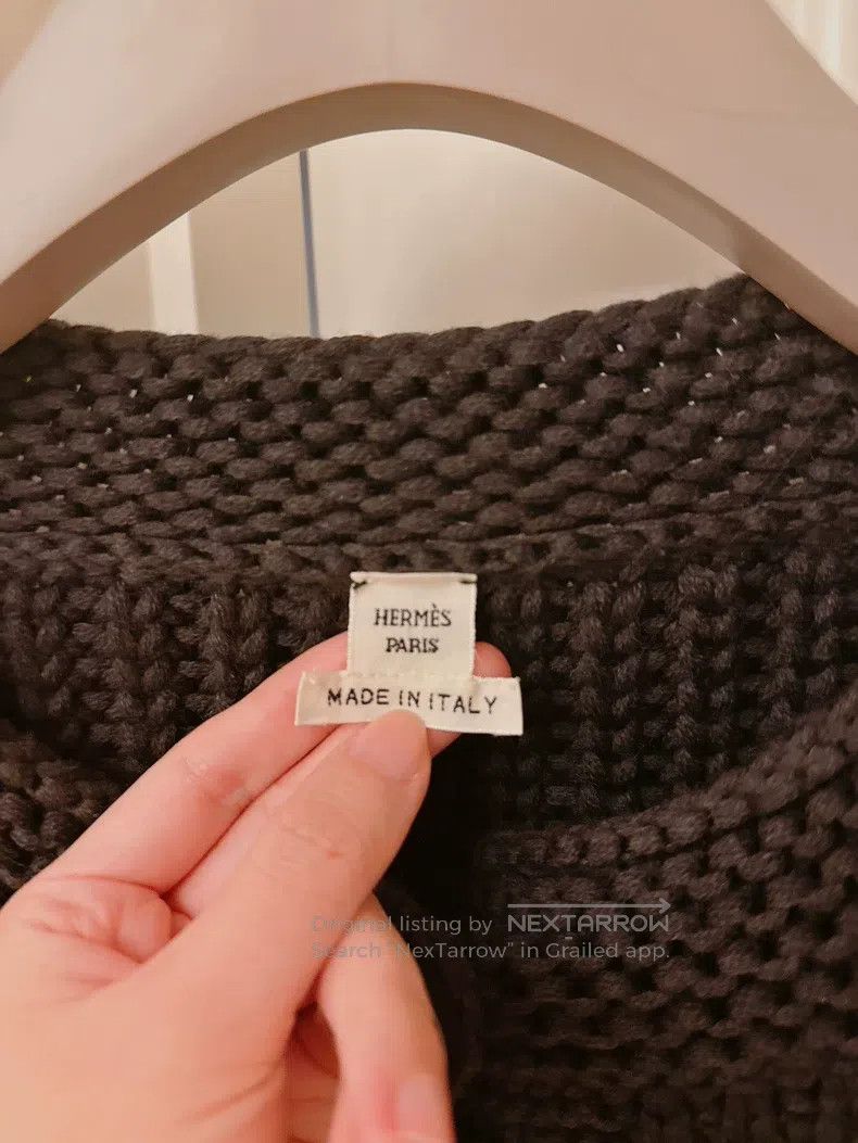 Hermes Hermes Chunky Knit Sweater Size XS / US 0-2 / IT 36-38 - 3 Thumbnail