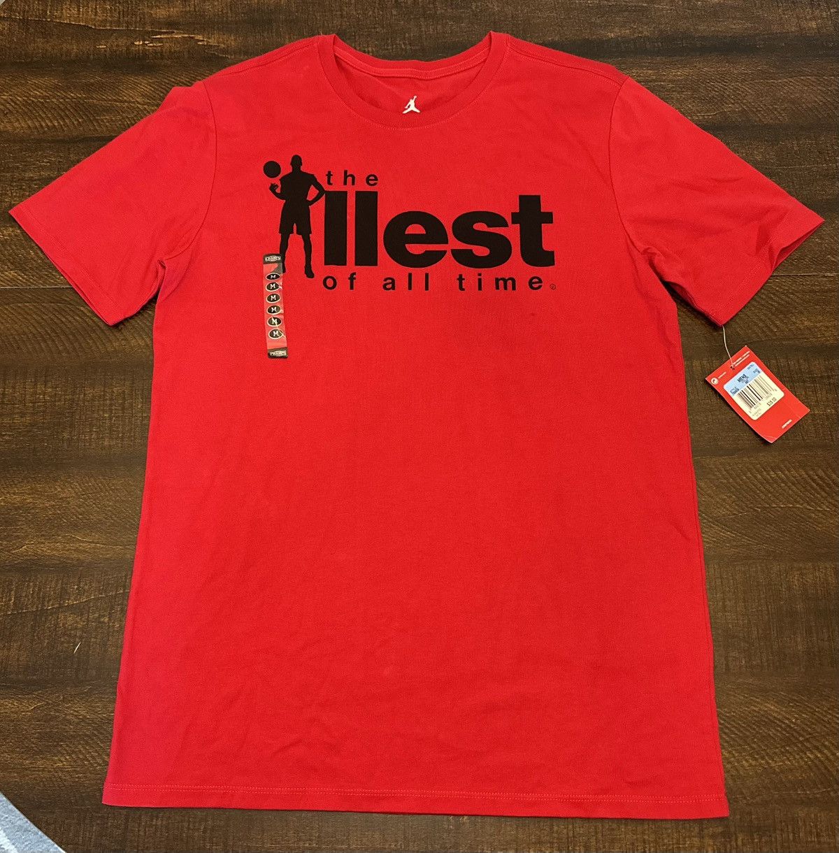 Nike NWT Nike Jordan The Illest Of All Time Men’s Size M-Spots- Size US M / EU 48-50 / 2 - 1 Thumbnail