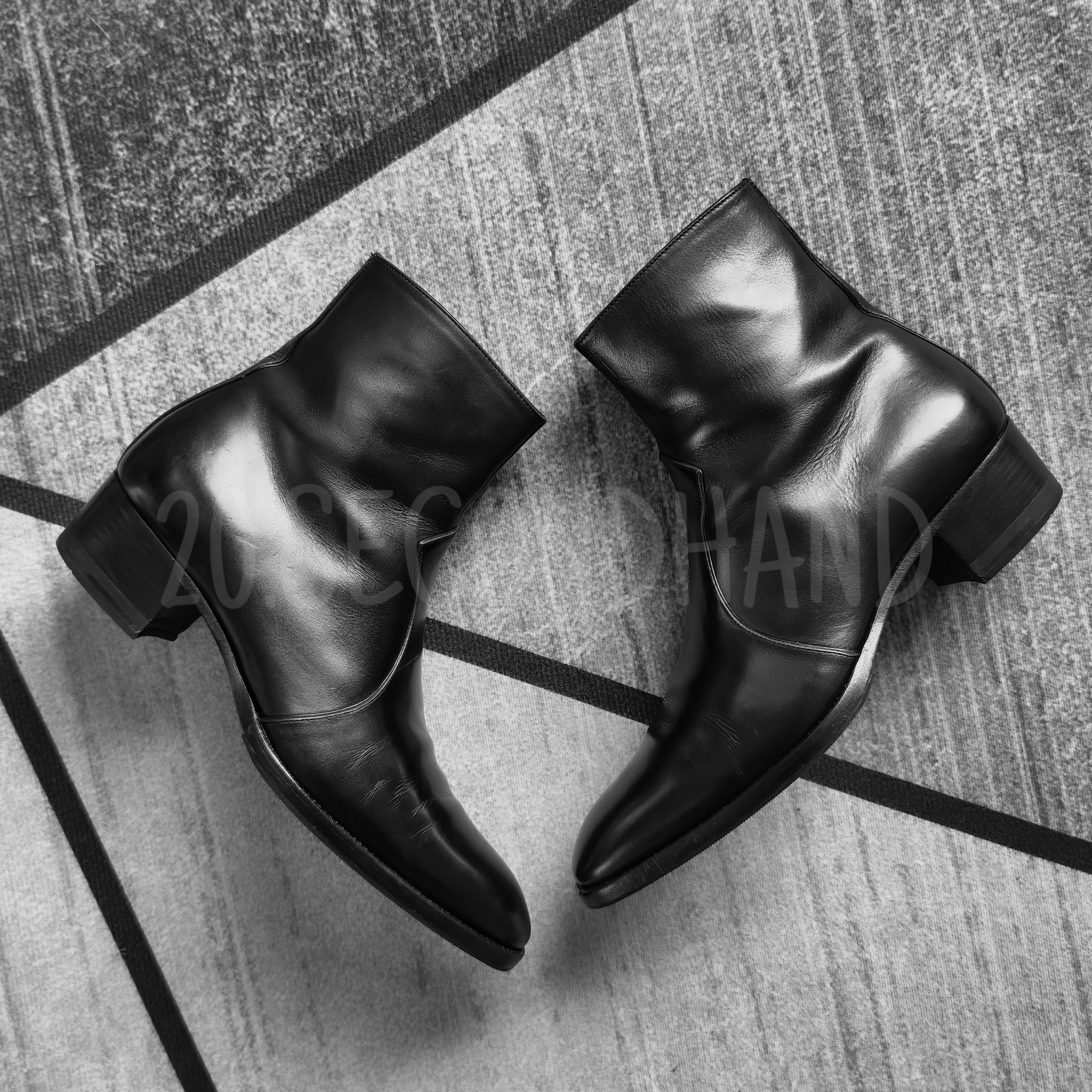Saint Laurent Paris Saint Laurent Paris Wyatt Zip Boots Size US 7 / EU 40 - 2 Thumbnail