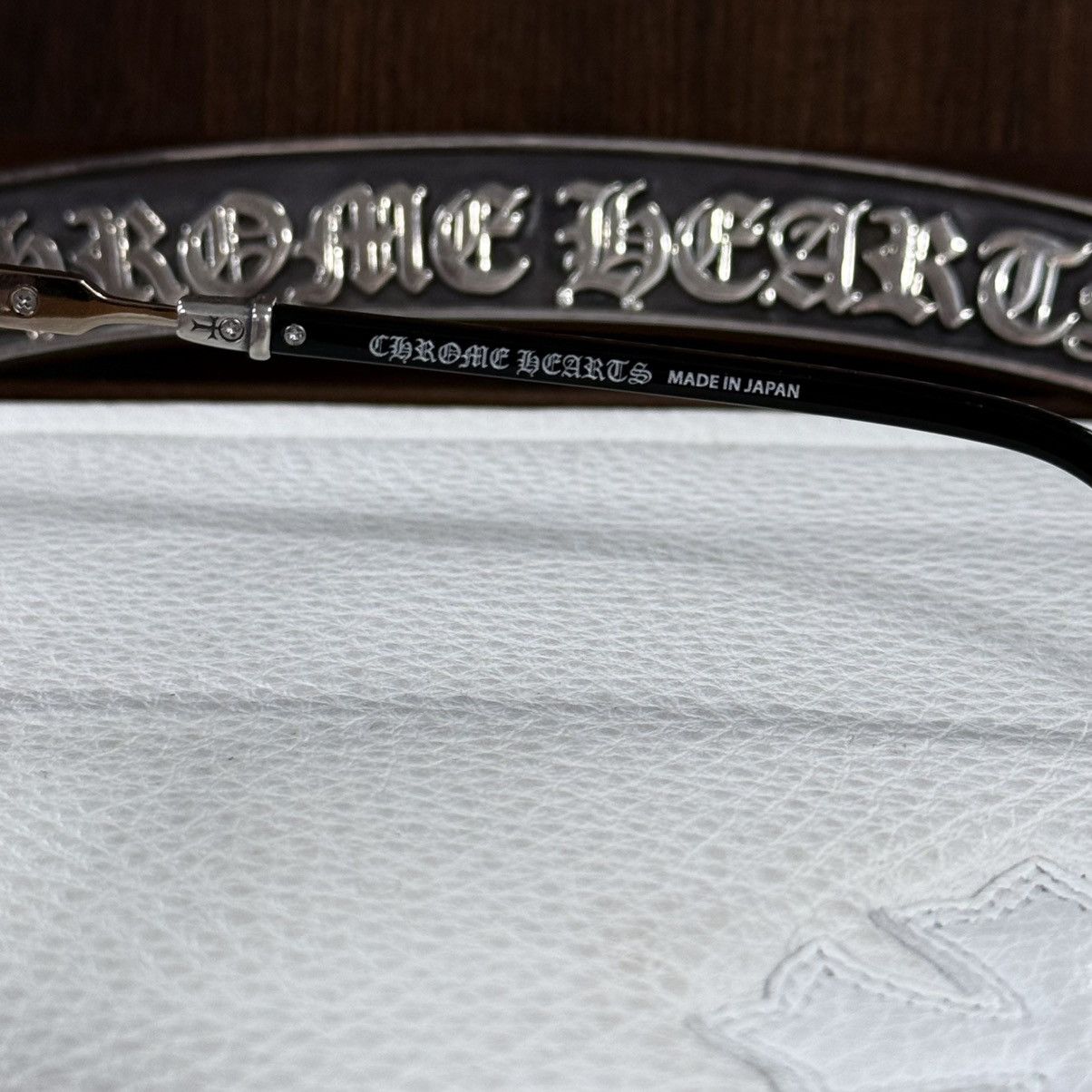 Chrome Hearts Chrome Hearts VERTICAL SMILE II Glasses Size ONE SIZE - 7 Thumbnail