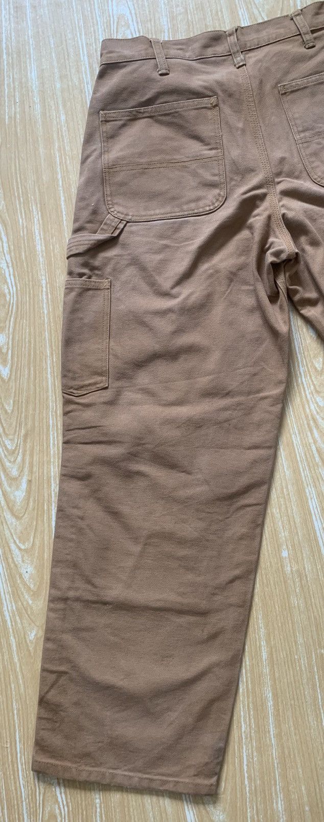 Japanese Brand Dirty Dakota Carpenter Double Knee Workwear Canvas Pants Size US 30 / EU 46 - 15 Thumbnail