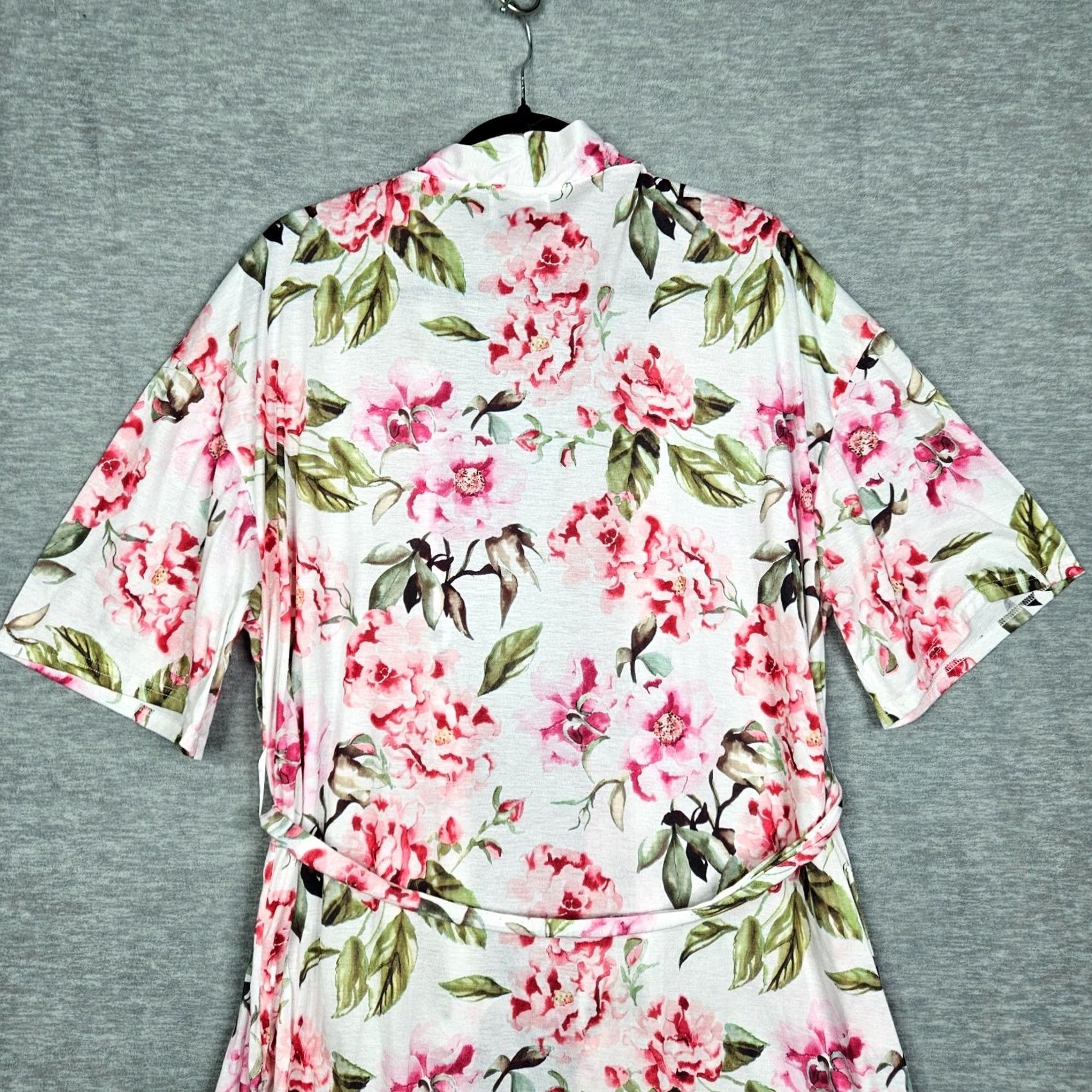 Show Me Your MuMu Show Me Your MuMu Women's Floral Kimono Robe OS Pink Size ONE SIZE - 6 Thumbnail