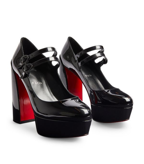 Christian Louboutin o1s1wg110924 Mavidal Jane Pumps in Black Size US 9 / IT 39 - 4 Thumbnail