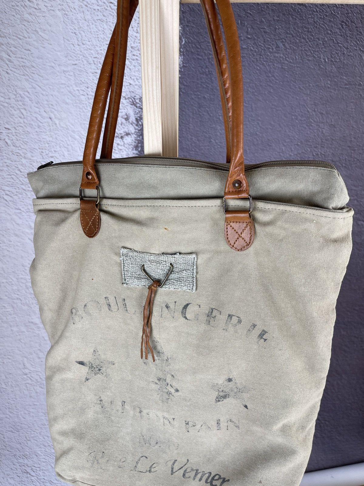 Carpe Diem × Vintage Carpe Diem vintage distressed big logo tote bag Size ONE SIZE - 5 Thumbnail