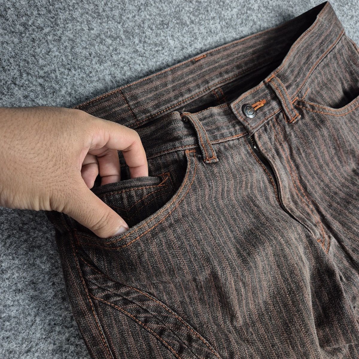 If Six Was Nine Custom Culture Flare Jeans Size US 33 - 6 Thumbnail