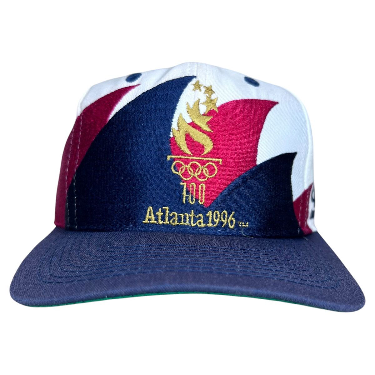 Logo Athletic 96 Atlanta Olympics Logo Athletic Double Sharktooth Snapback Size ONE SIZE - 1 Thumbnail