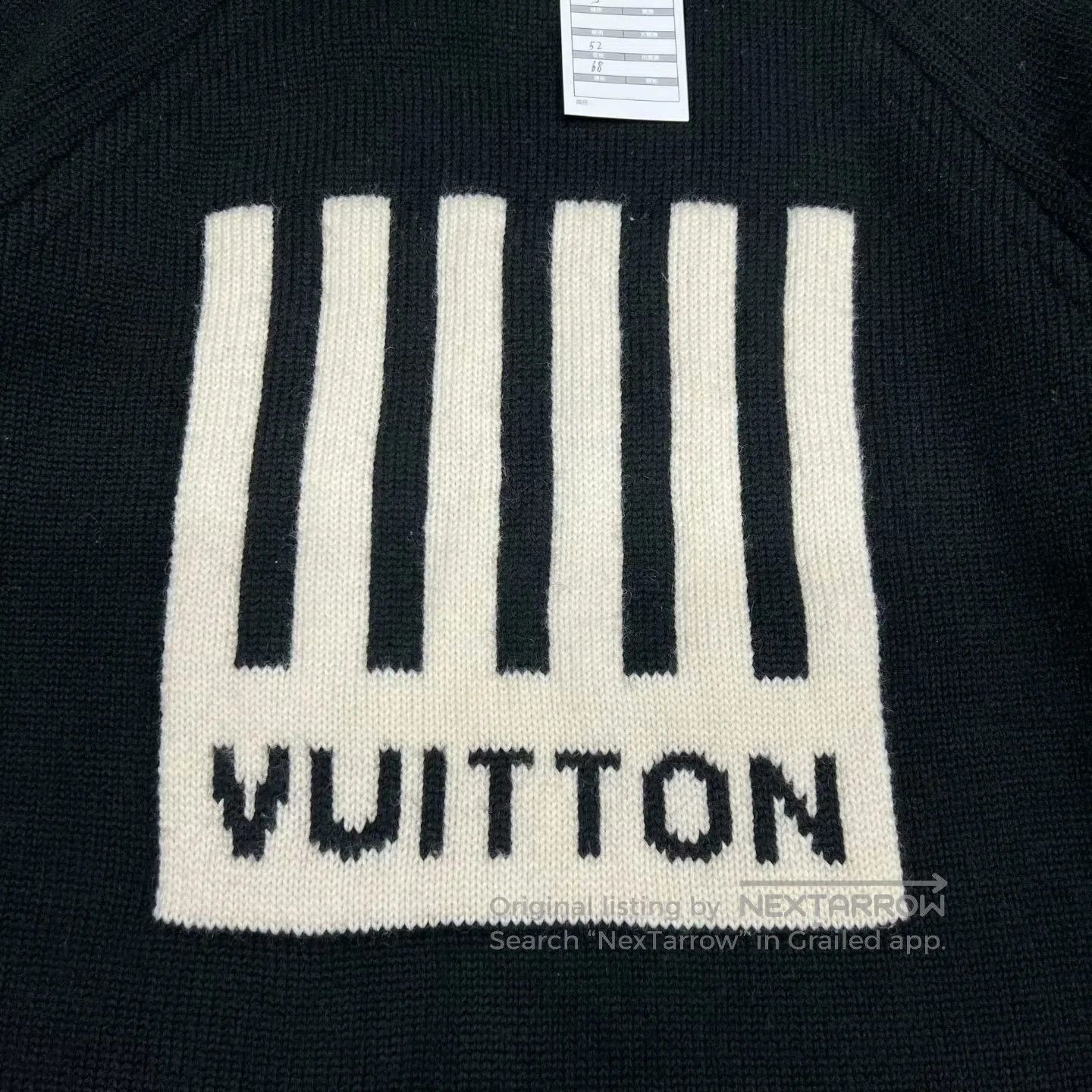 Louis Vuitton louis vuitton piano key sweater in black. Size US S / EU 44-46 / 1 - 5 Thumbnail