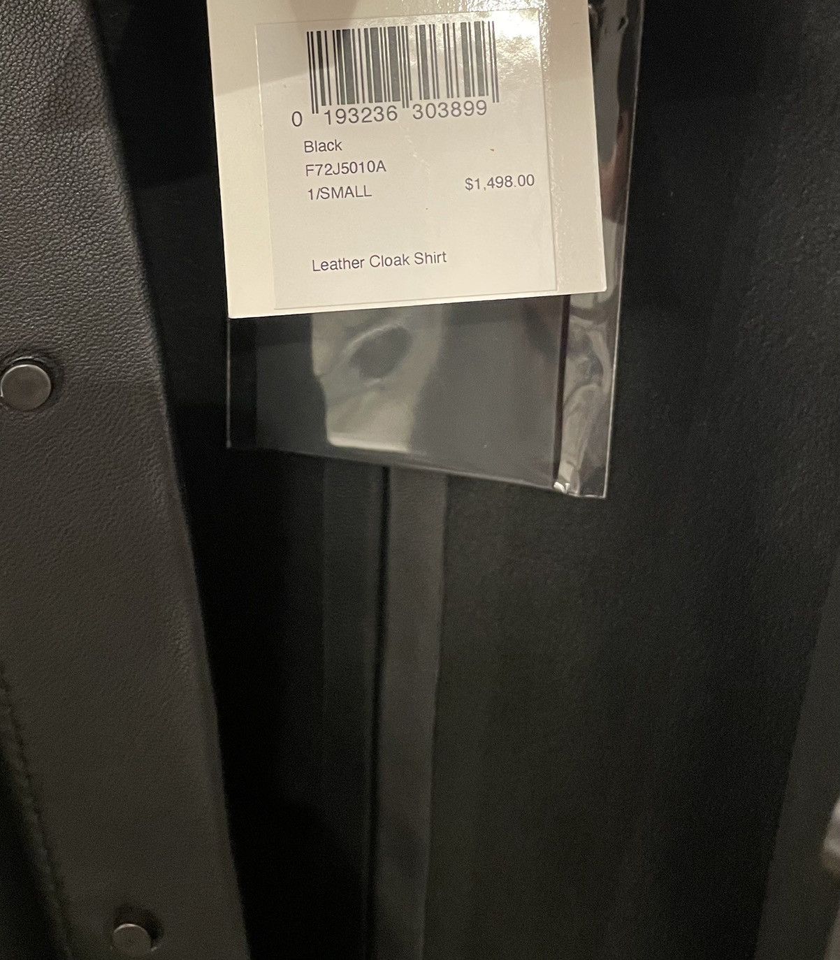 John Elliott Leather Cloak Size US S / EU 44-46 / 1 - 9 Thumbnail
