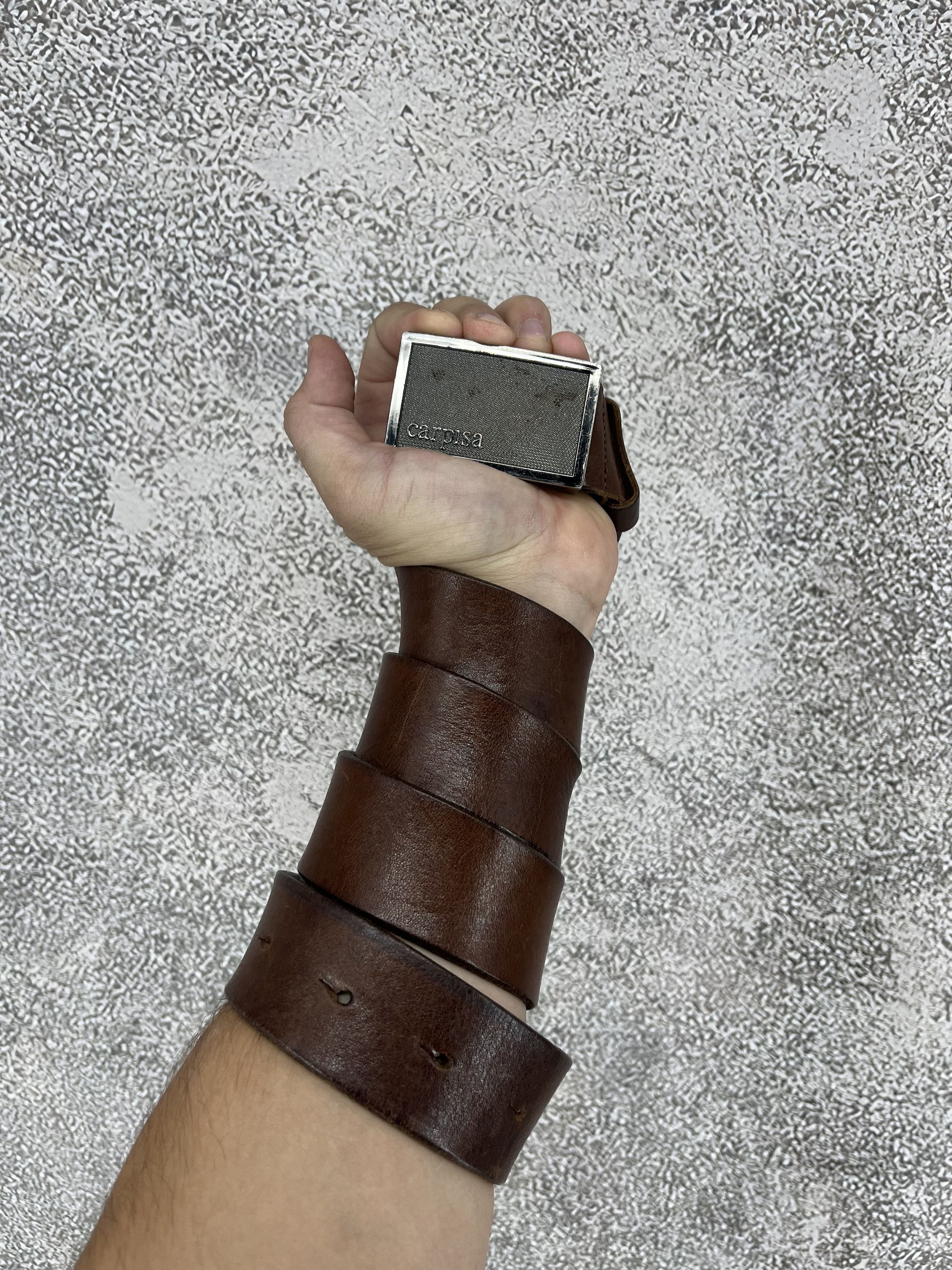 Vintage Vintage Y2K Carpisa Leather Belt Size ONE SIZE - 1 Thumbnail