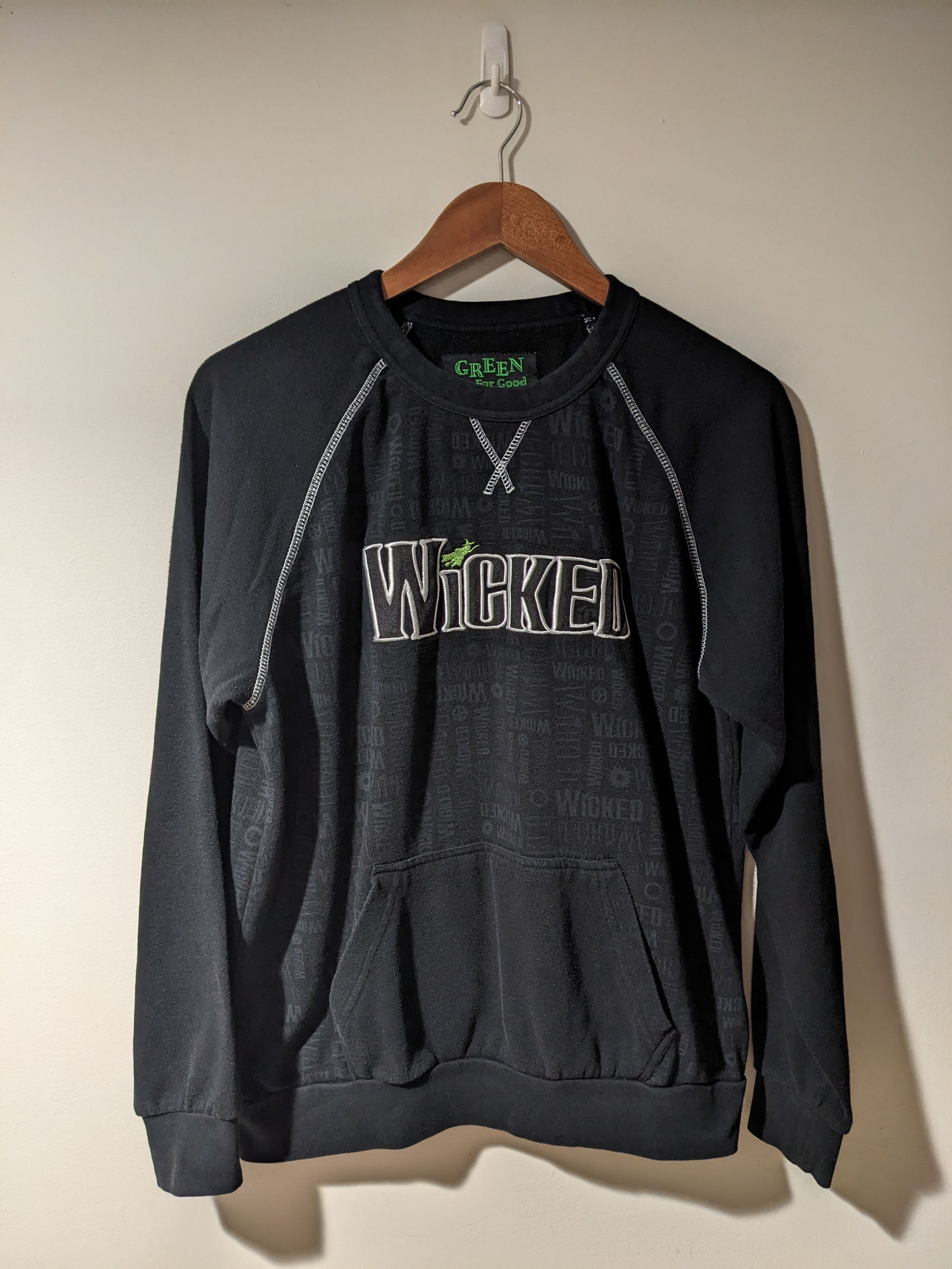 Other Wicked on Broadway Show Black Medium Sweatshirt Size M / US 6-8 / IT 42-44 - 1 Thumbnail